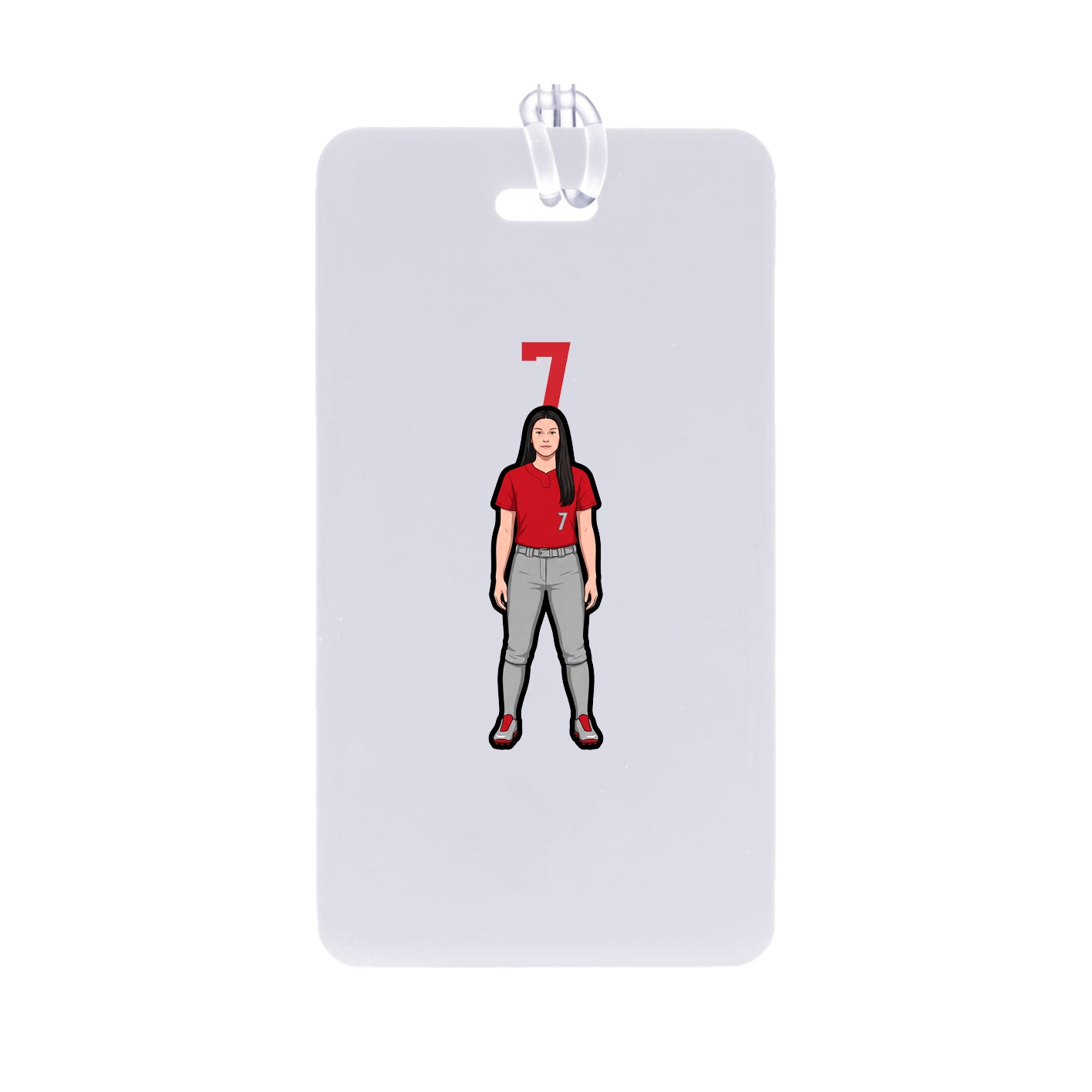 Bag Tag — Number Top in Classic