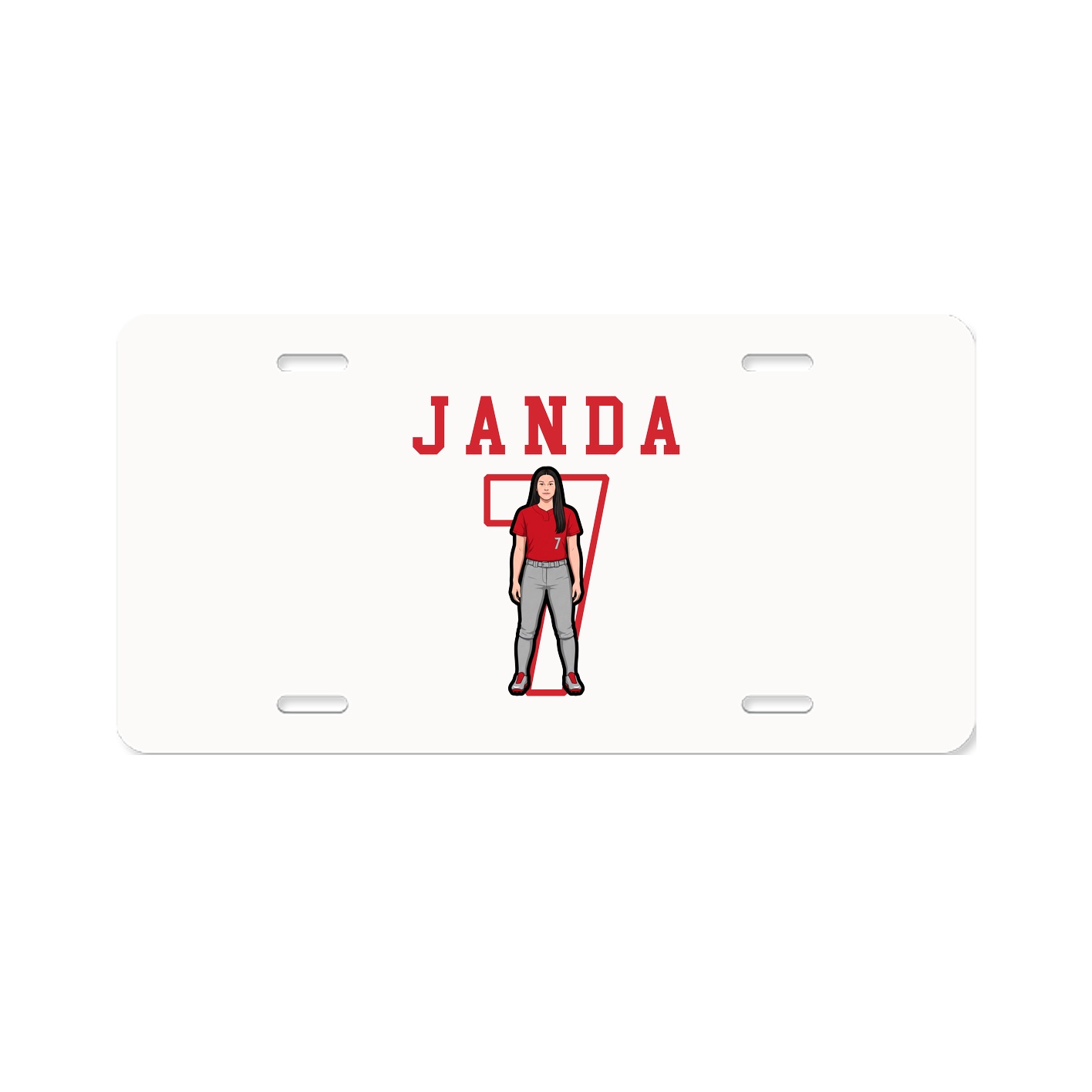 License Plate — Shirsey in Classic
