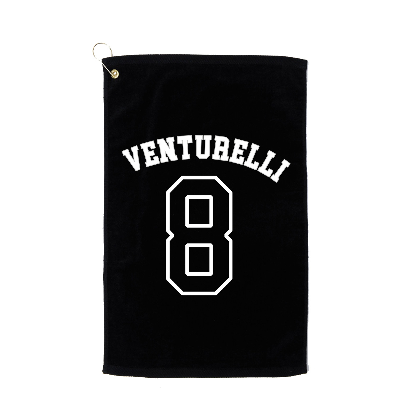 Golf Towel — Shirsey Arch in Black