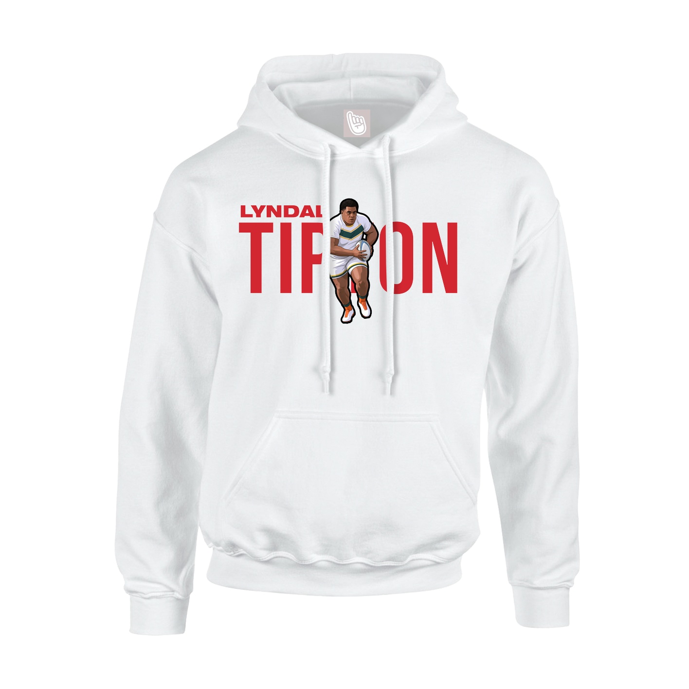 Hoodie — Player Name in White