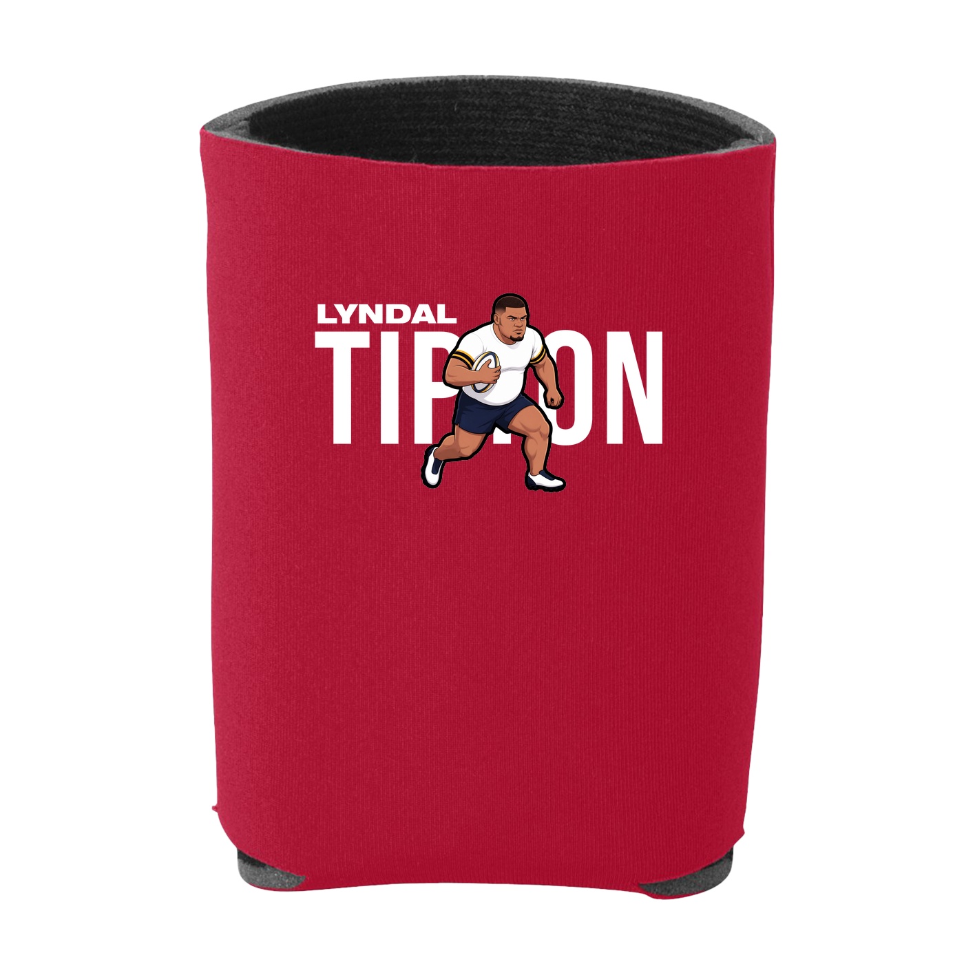 Can Holder — Player Name in Red