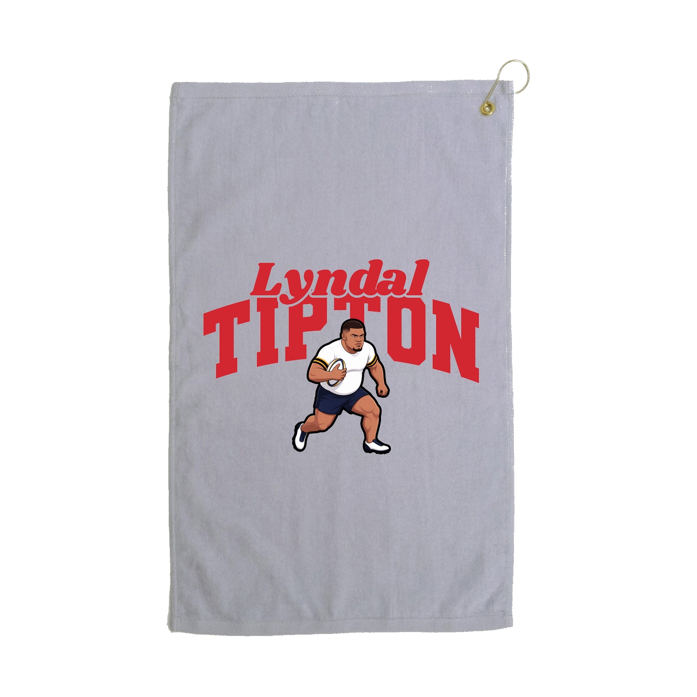 Golf Towel — Signature Arch in Grey