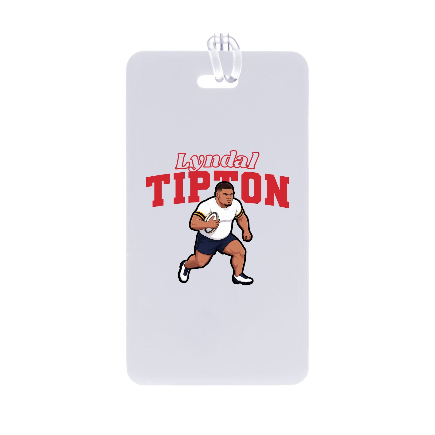Bag Tag — Name Arch in Classic
