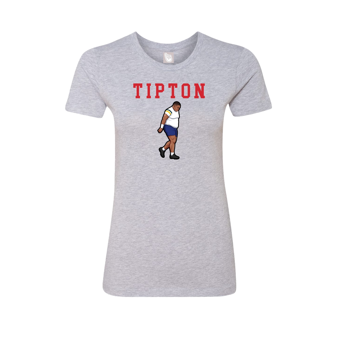 Fitted Women's Tee — Shirsey in Grey