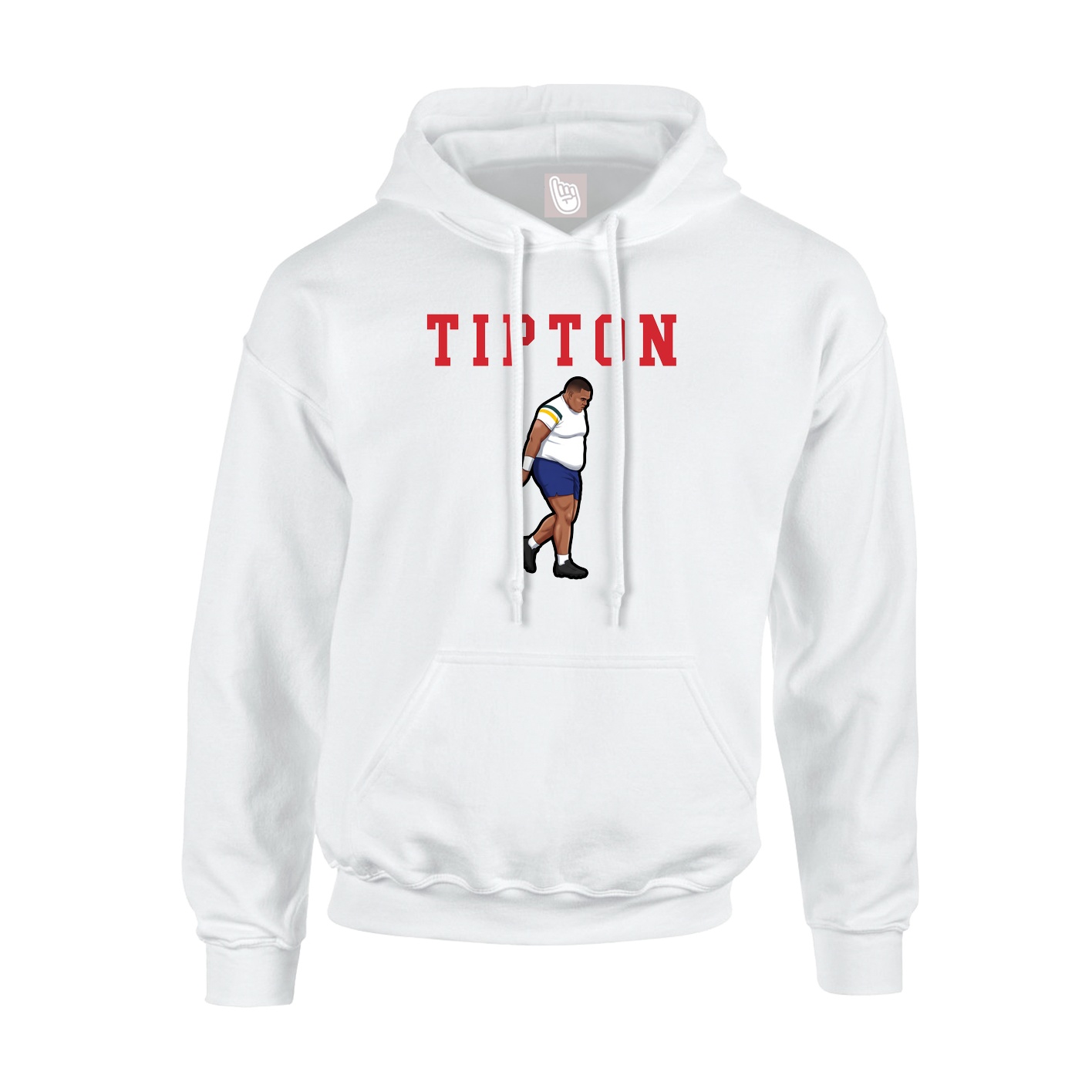 Hoodie — Shirsey in White