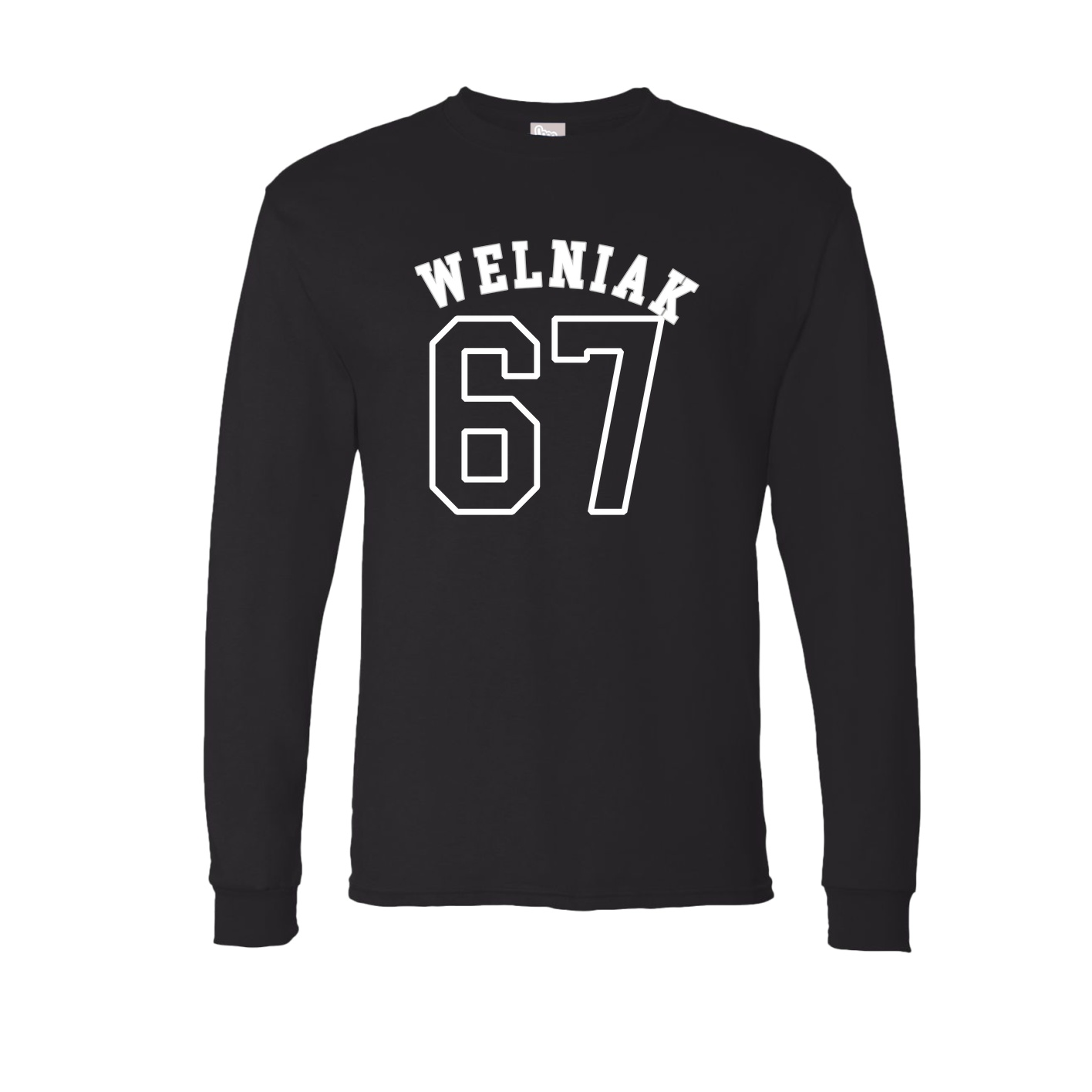 Long Sleeve Tee — Shirsey Arch in Black