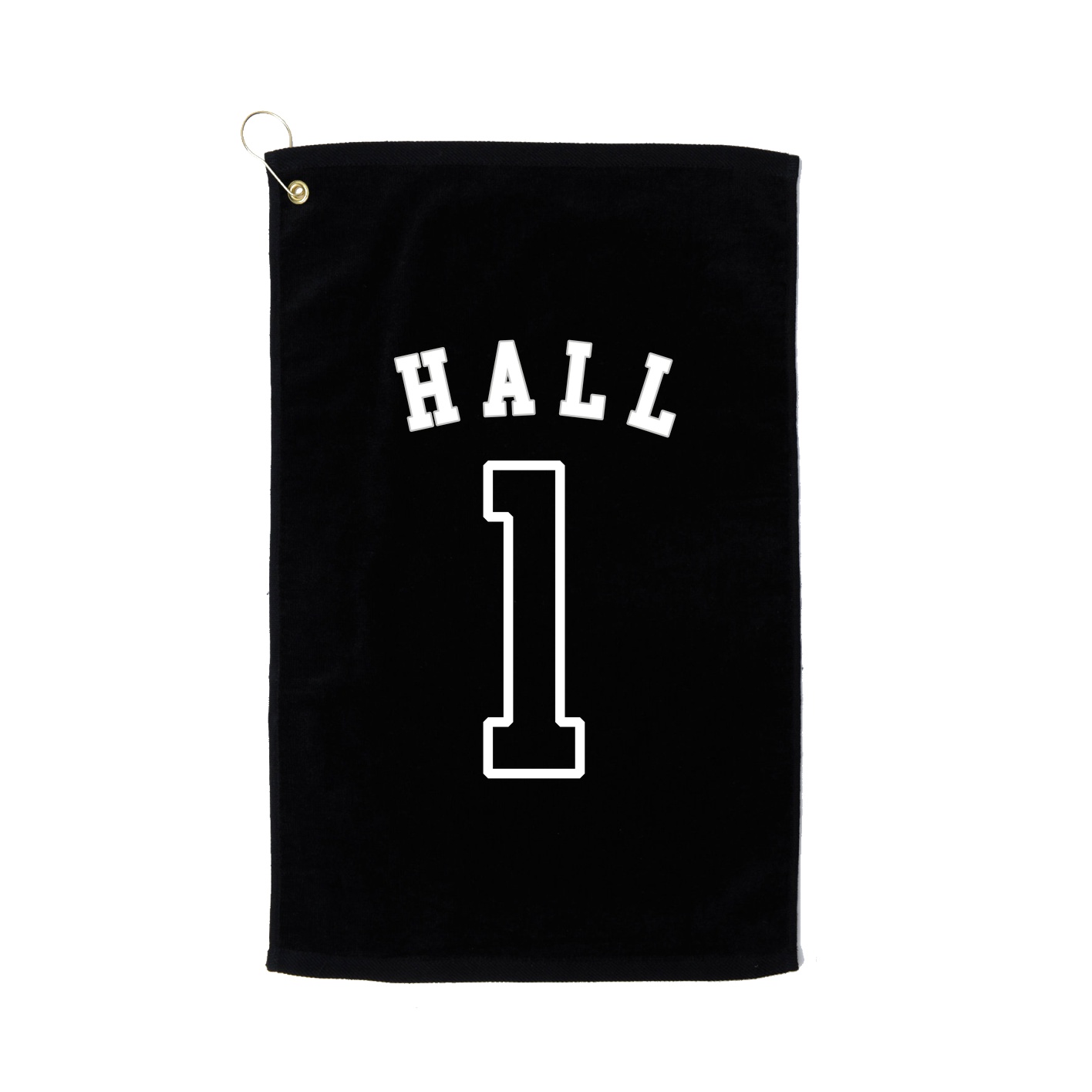 Golf Towel — Shirsey Arch in Black