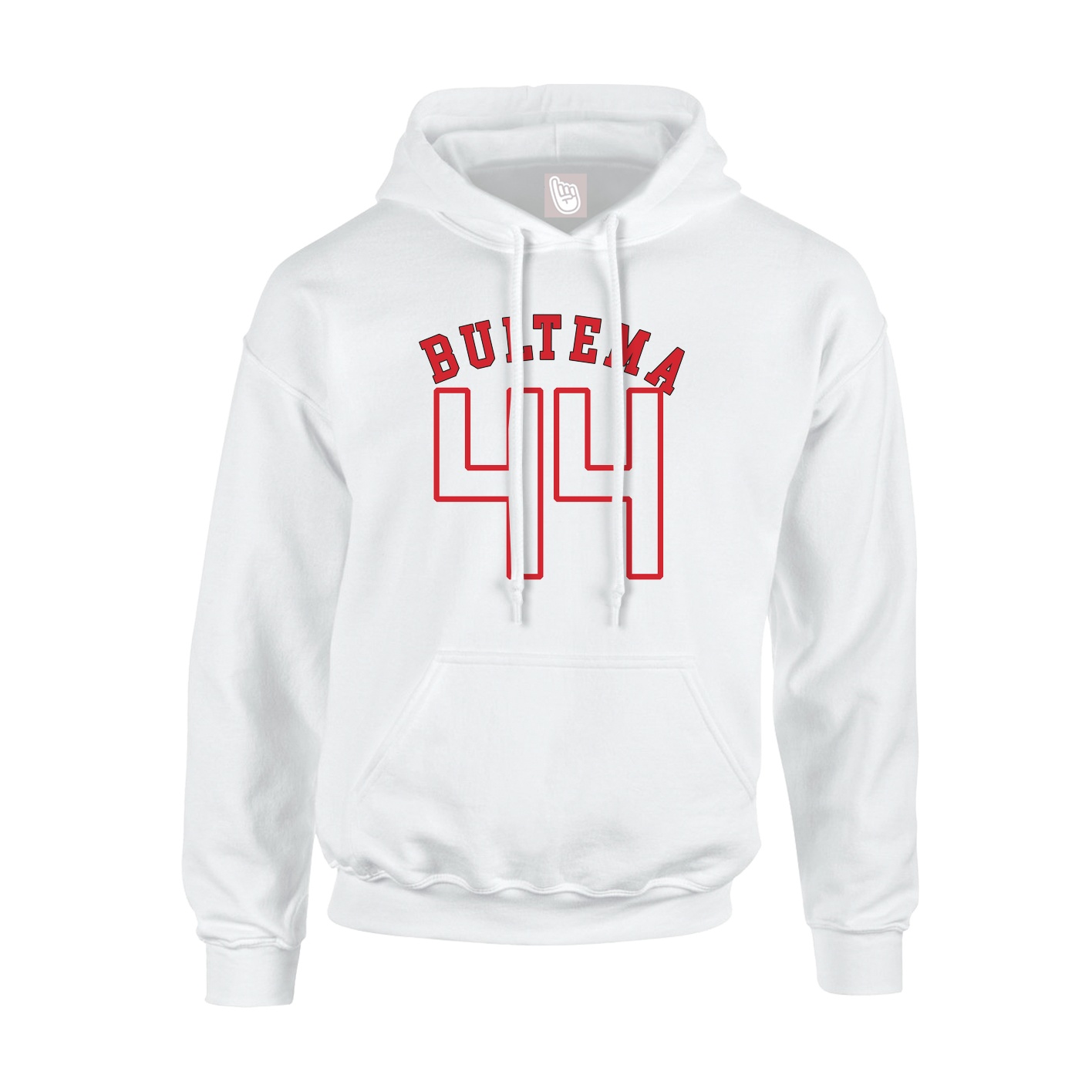 Youth Hoodie — Shirsey Arch in White