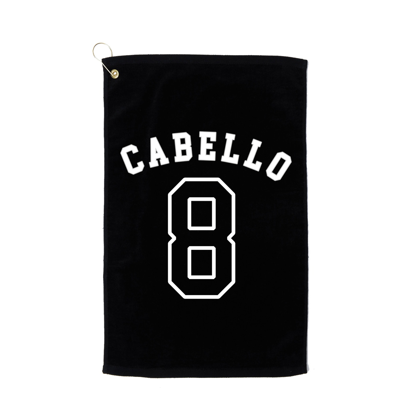 Golf Towel — Shirsey Arch in Black