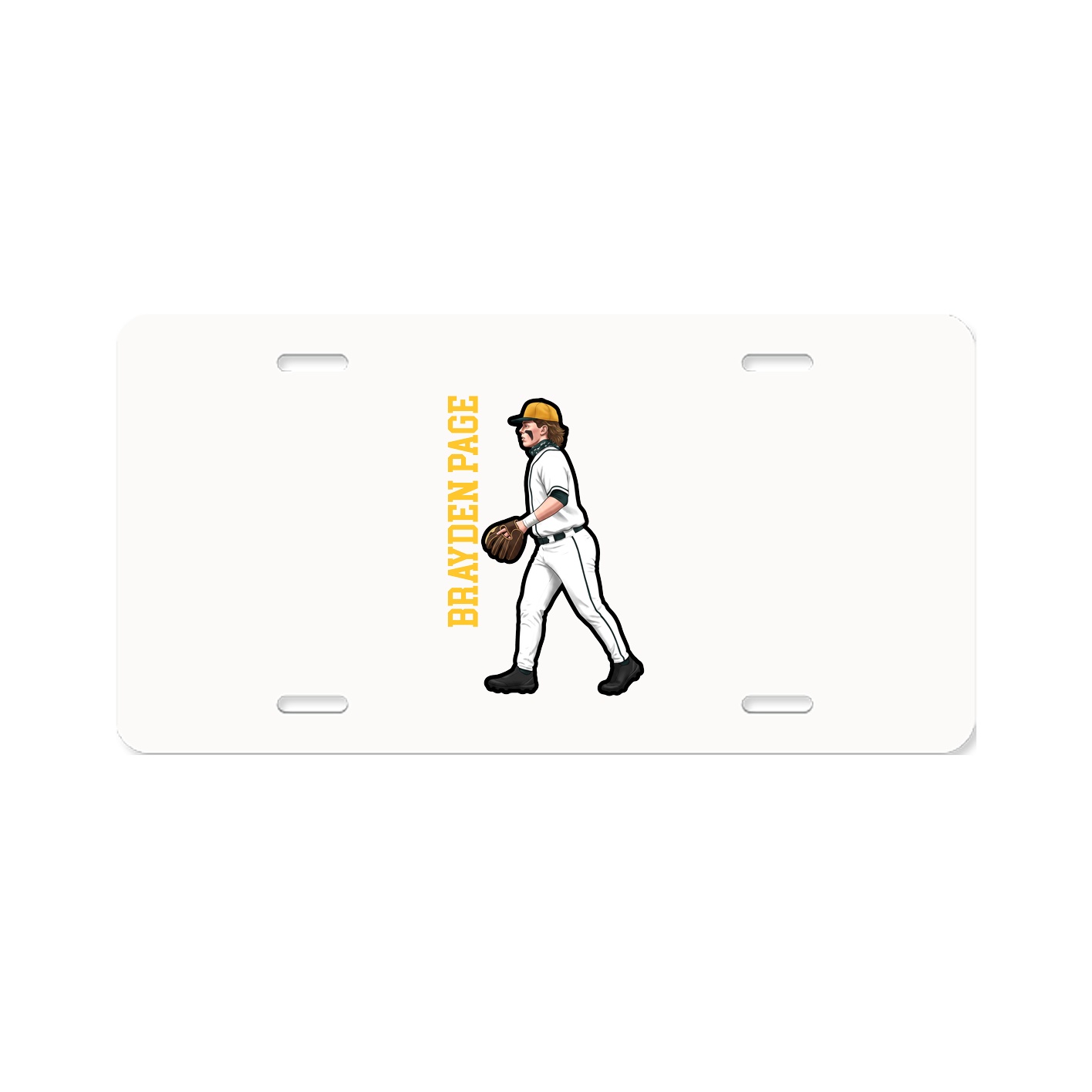 Aluminum License Plate