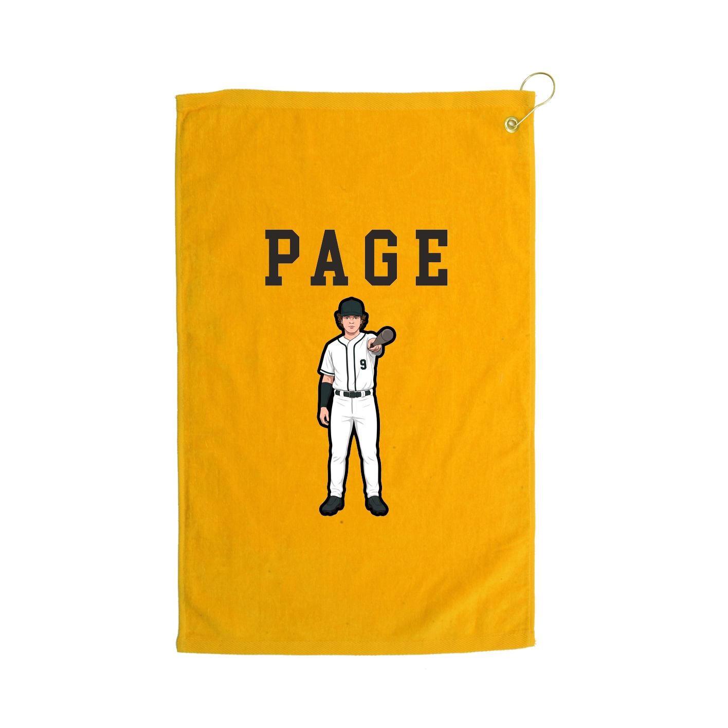Golf Towel — Shirsey in Gold