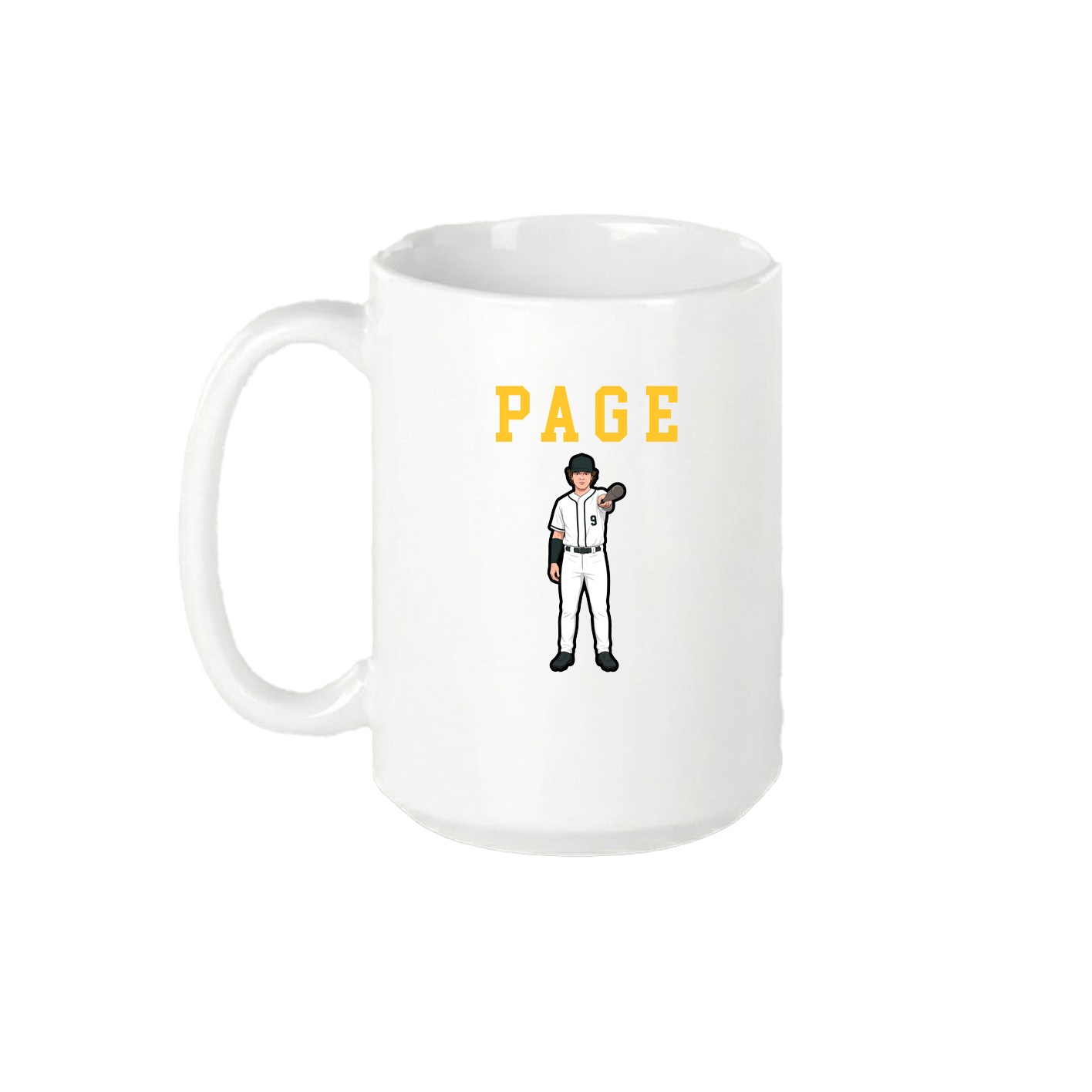 15oz Coffee Mug — Shirsey in White