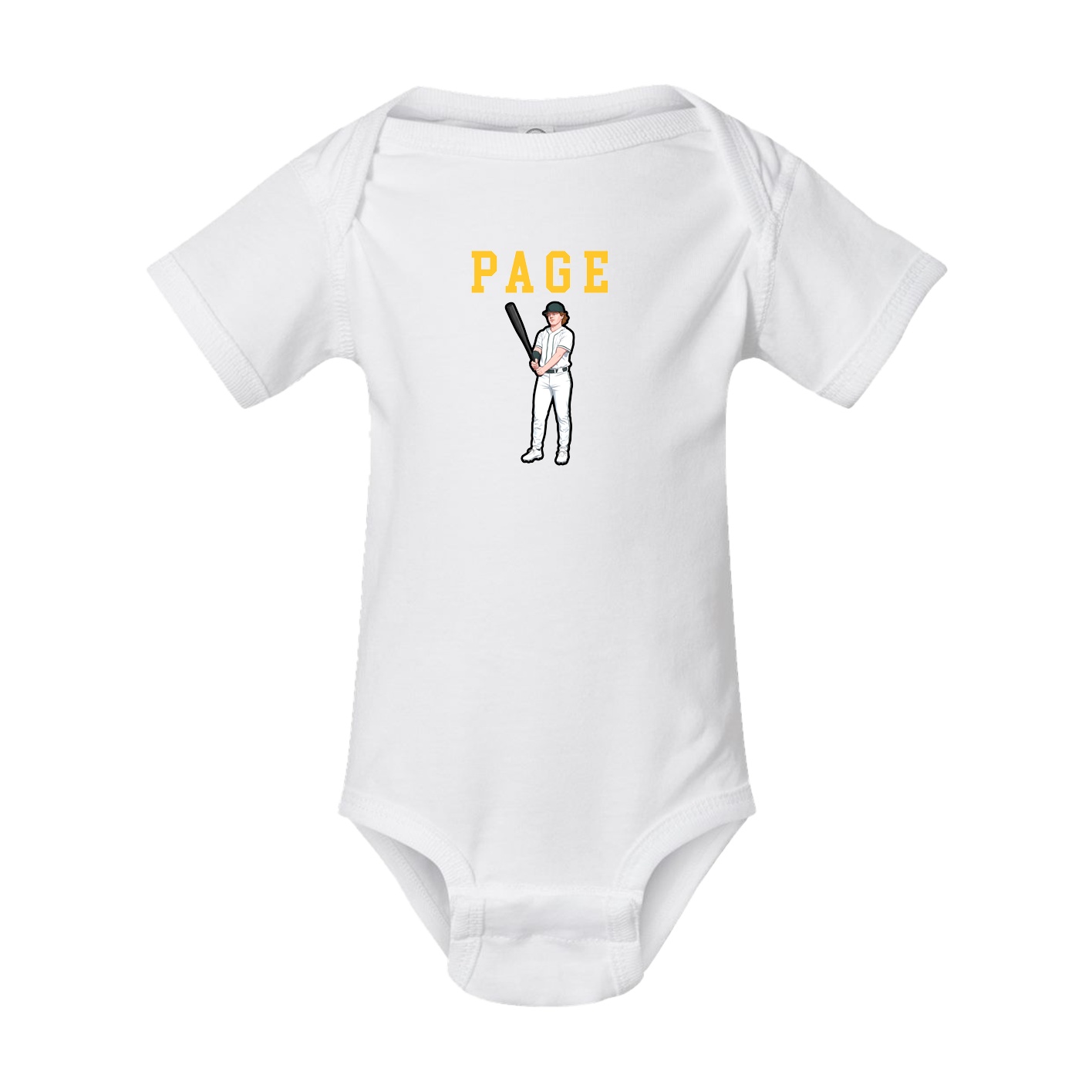 Baby Onesie — Shirsey in White
