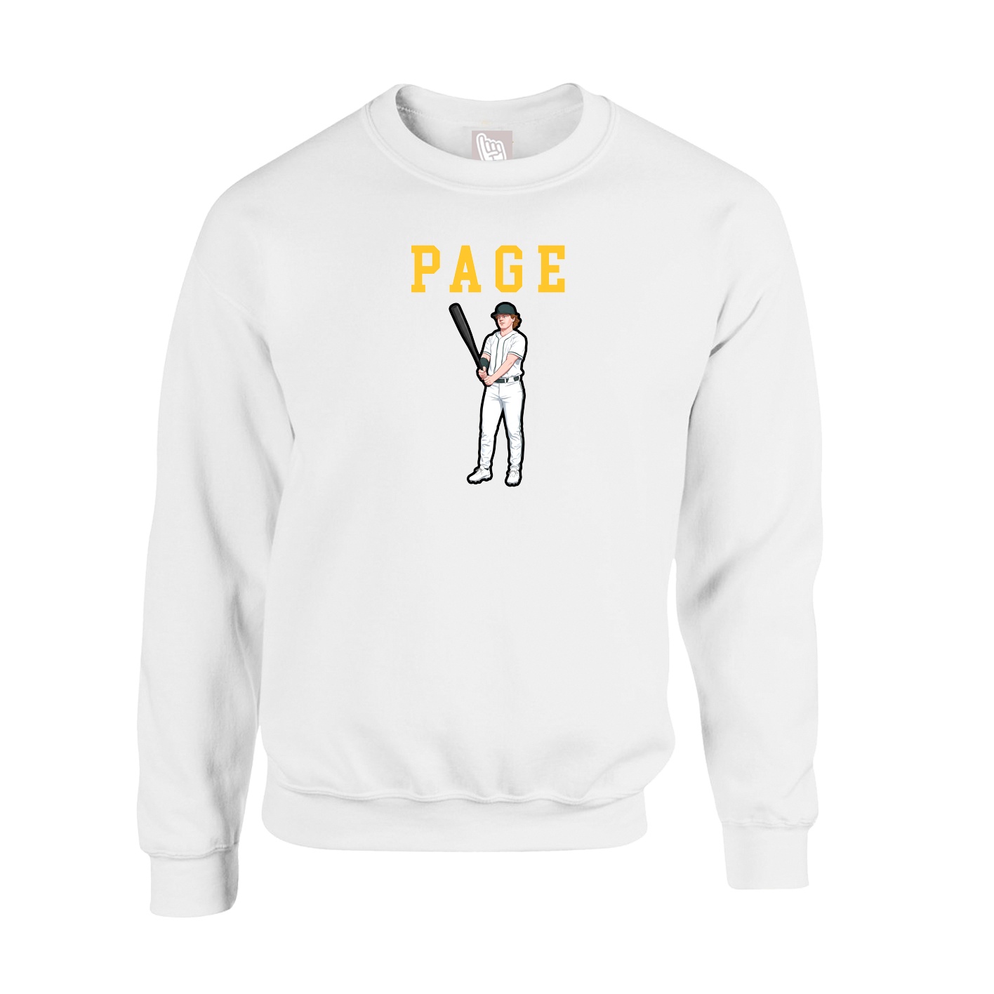 Fleece Crew — Shirsey in White