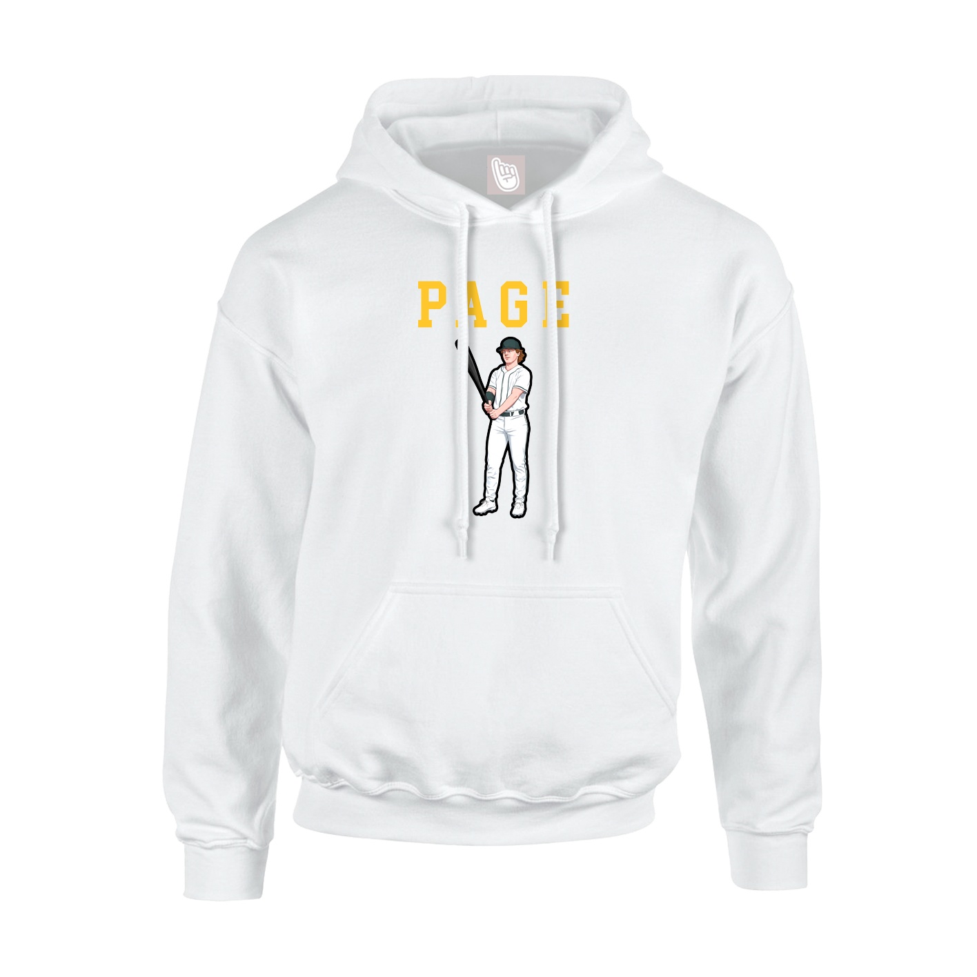 Youth Hoodie — Shirsey in White