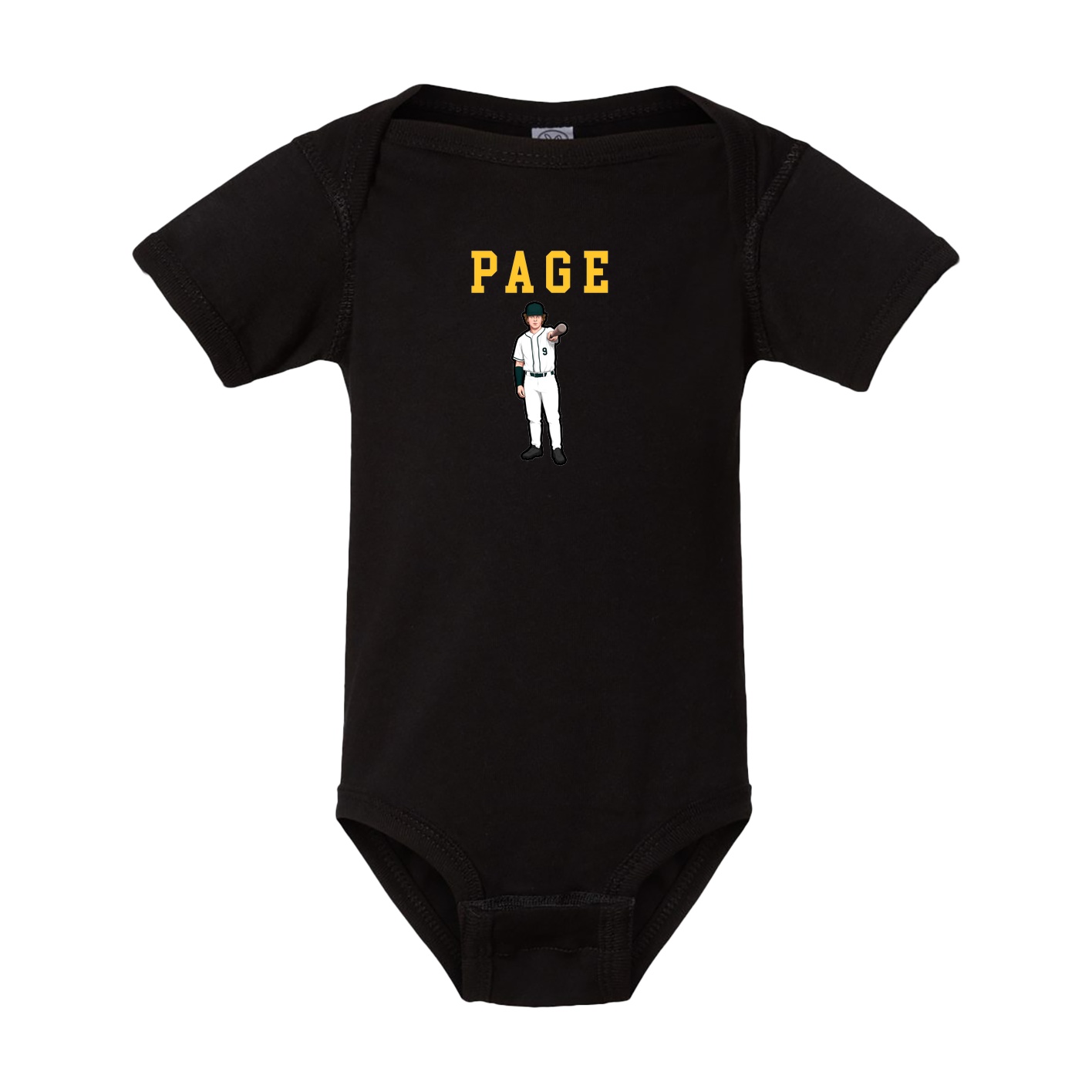 Baby Onesie — Shirsey in Black