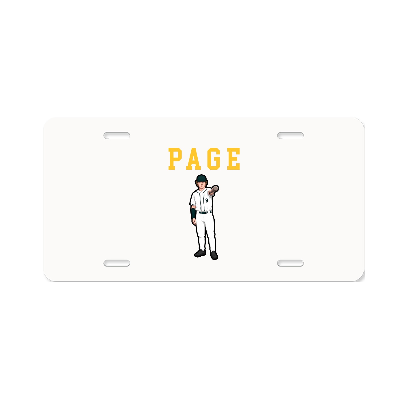 License Plate — Shirsey in Classic