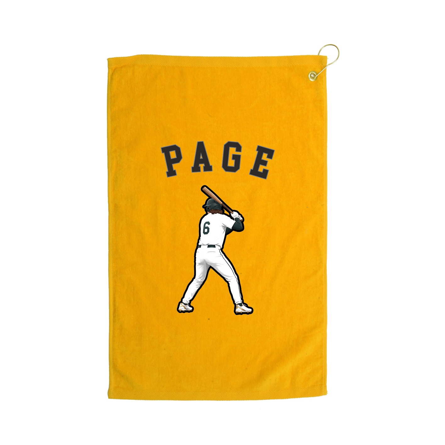Golf Towel — Shirsey Arch in Gold