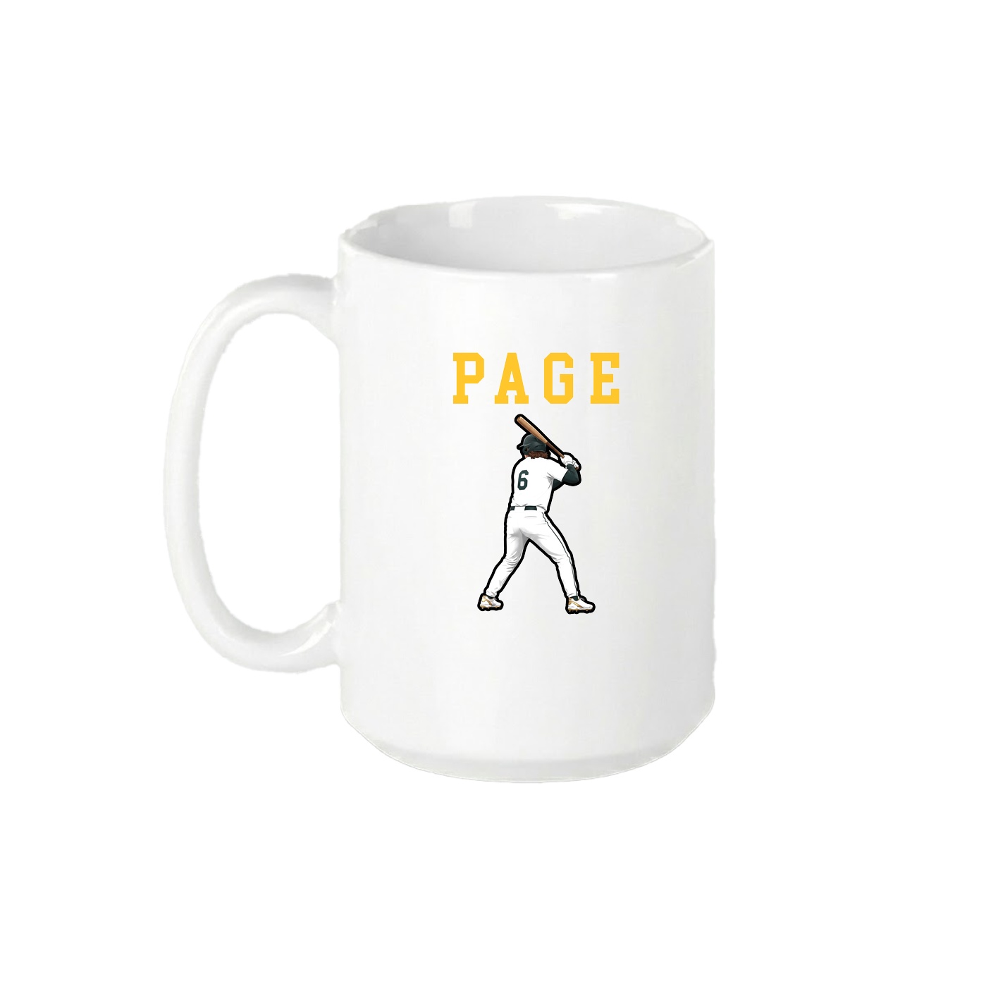 15oz Coffee Mug — Shirsey in White