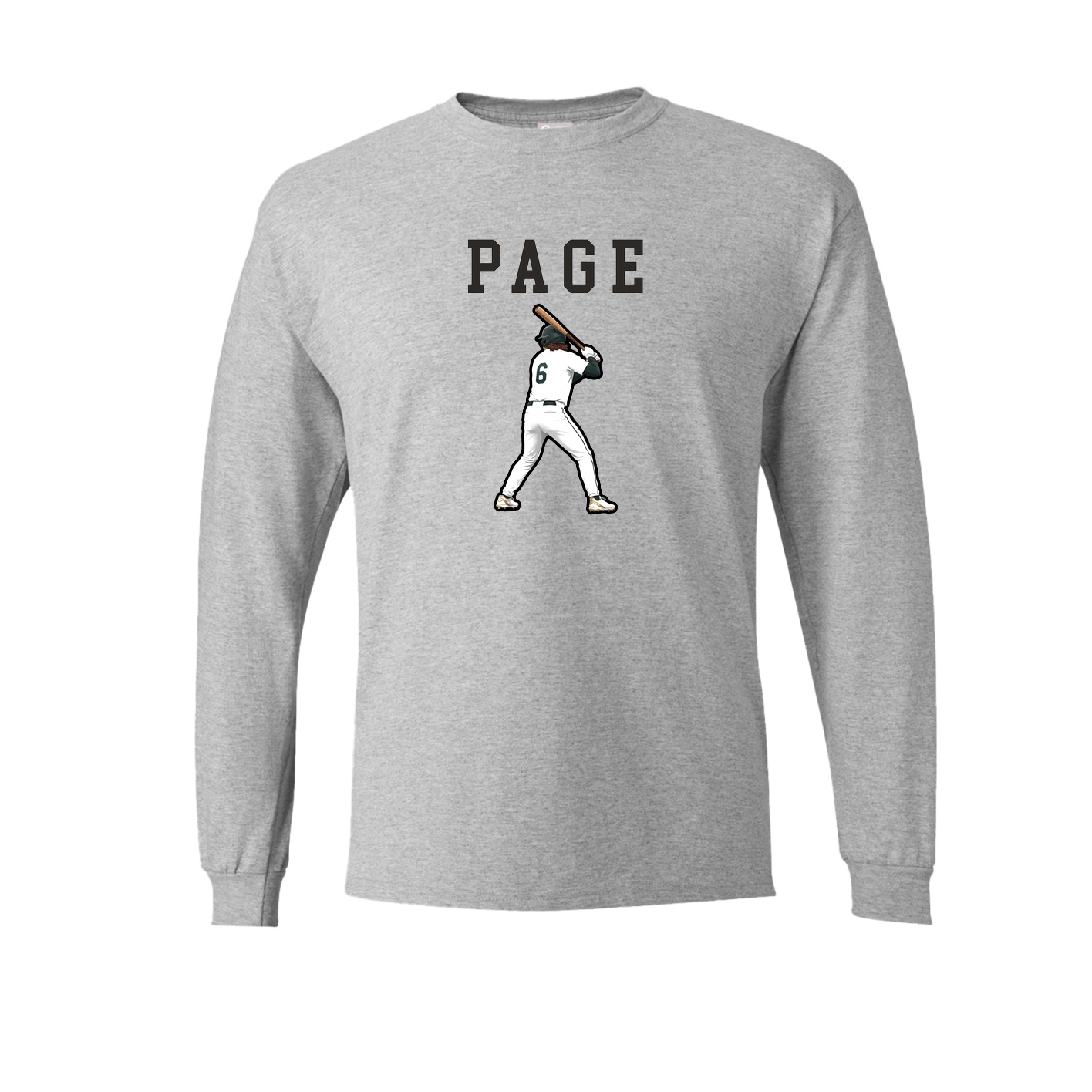 Long Sleeve Tee — Shirsey in Grey