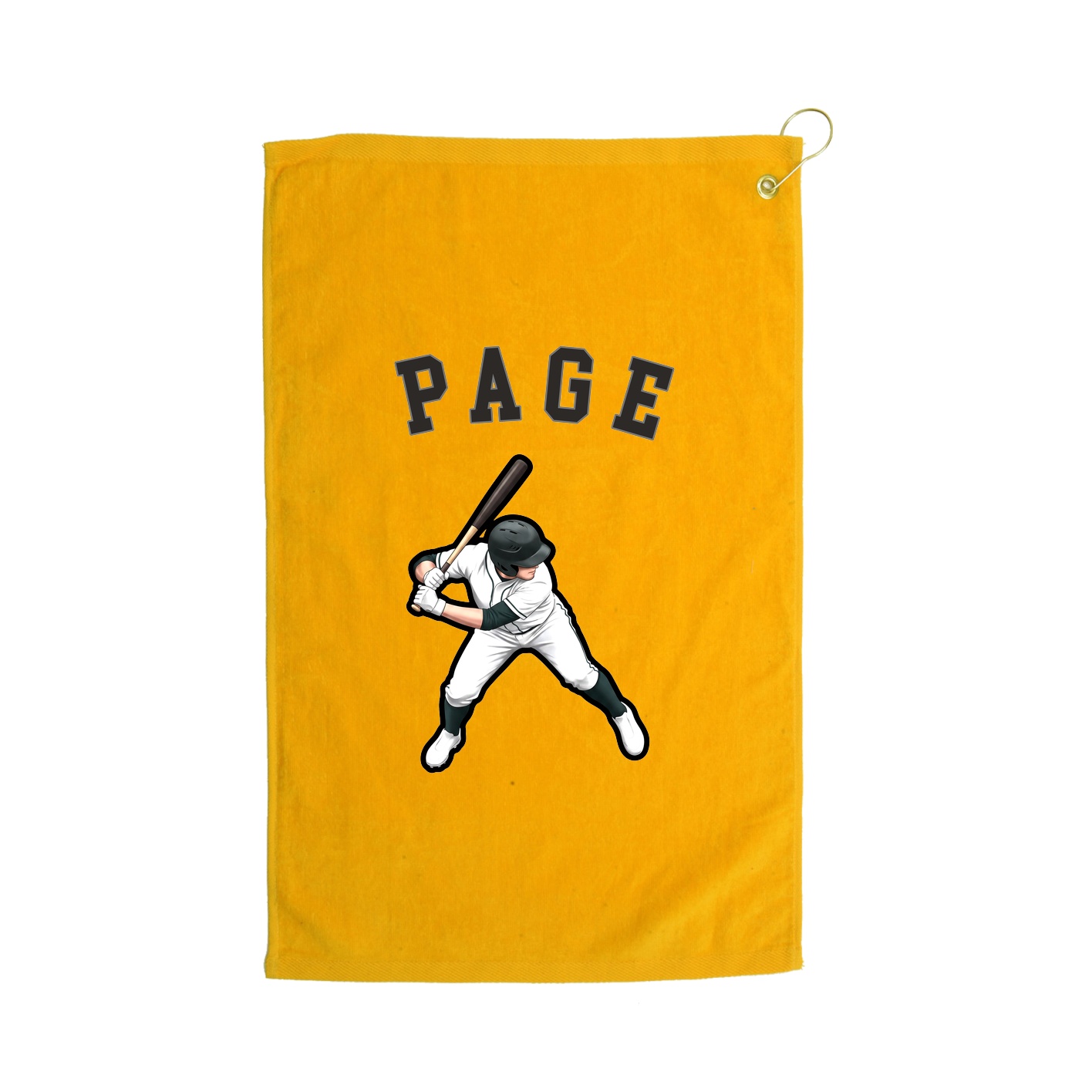 Golf Towel — Shirsey Arch in Gold