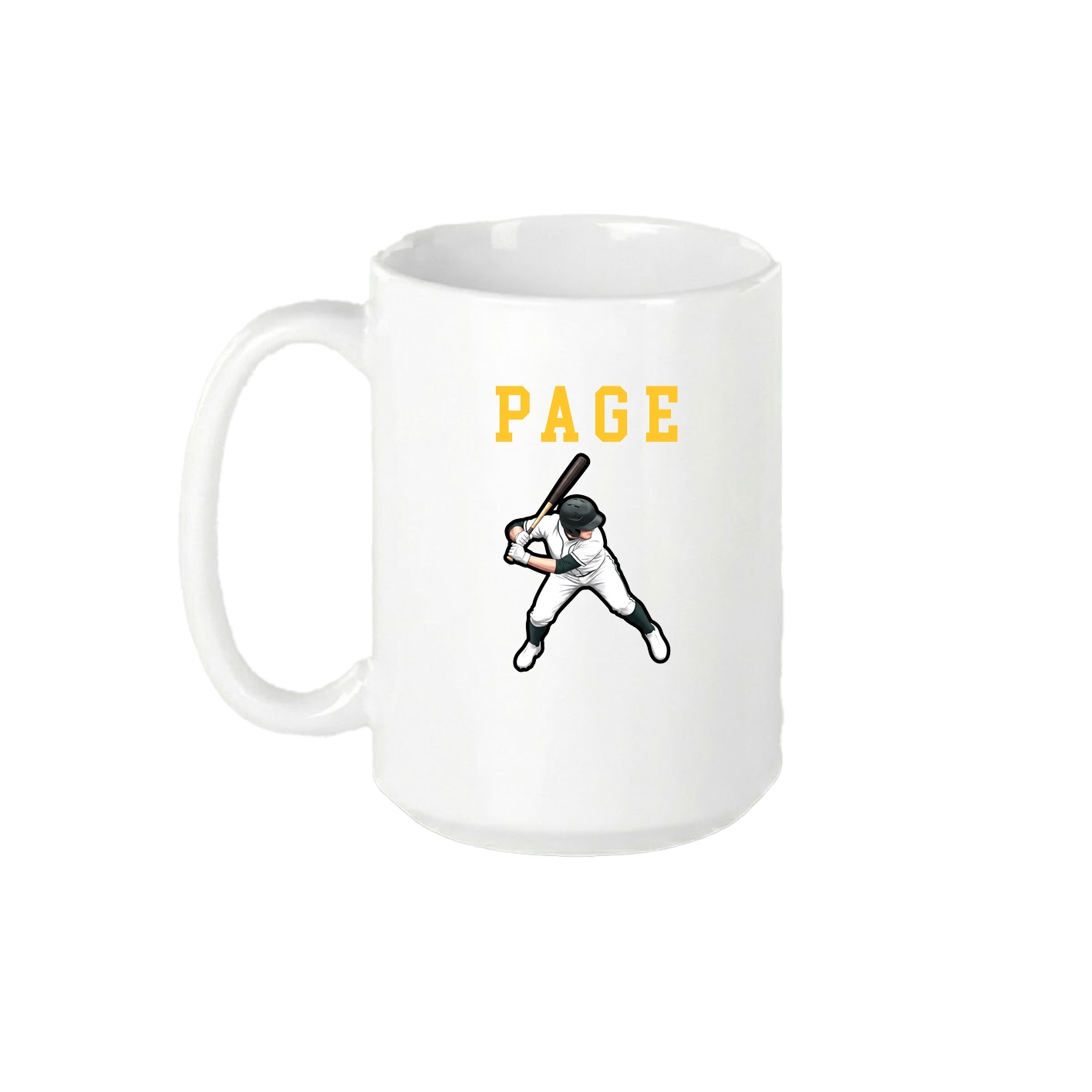 15oz Coffee Mug — Shirsey in White