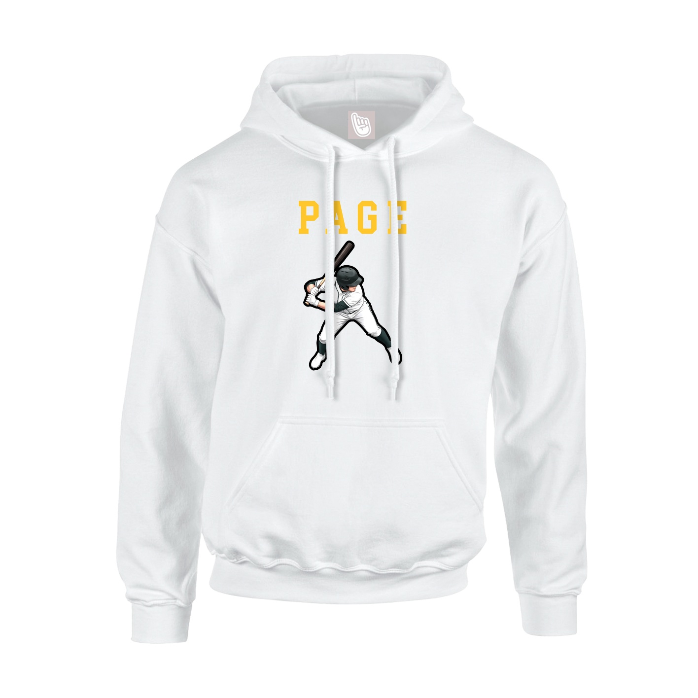 Youth Hoodie — Shirsey in White