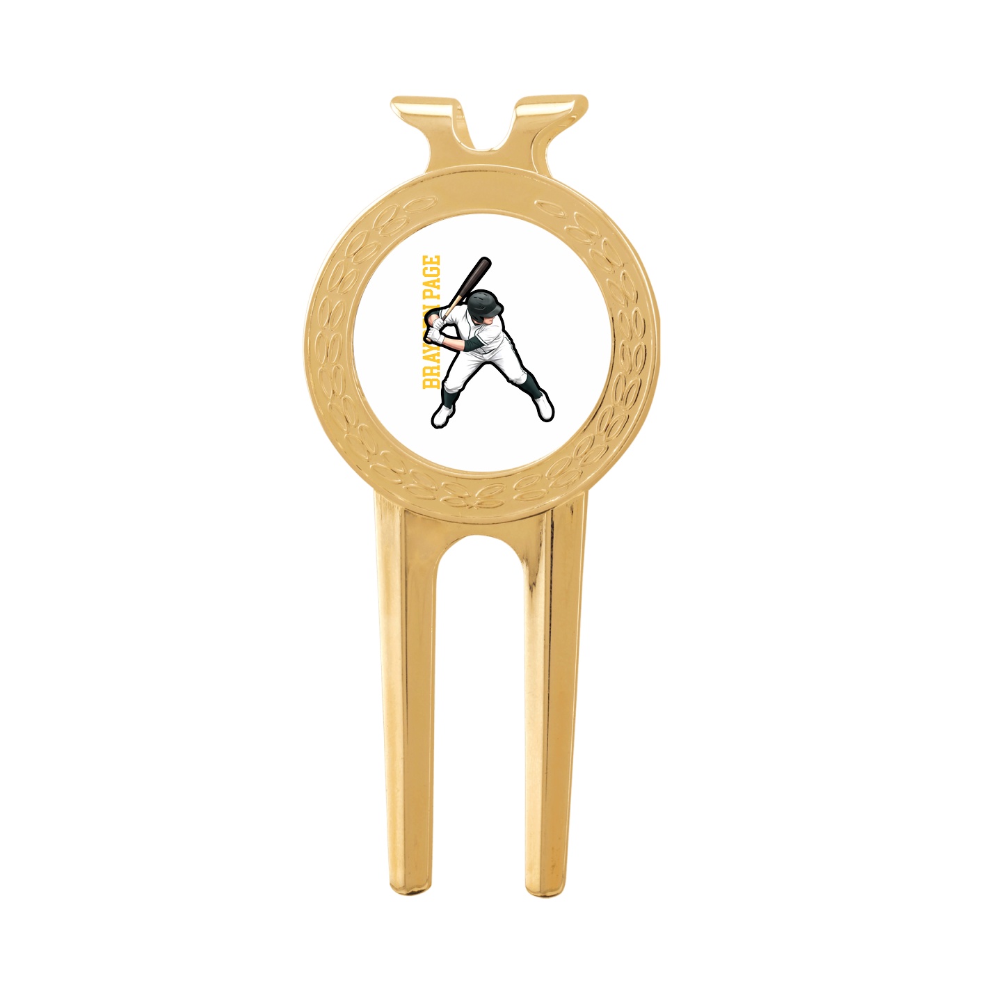 Divot Tool with Ball Marker — Name Vertical in Classic