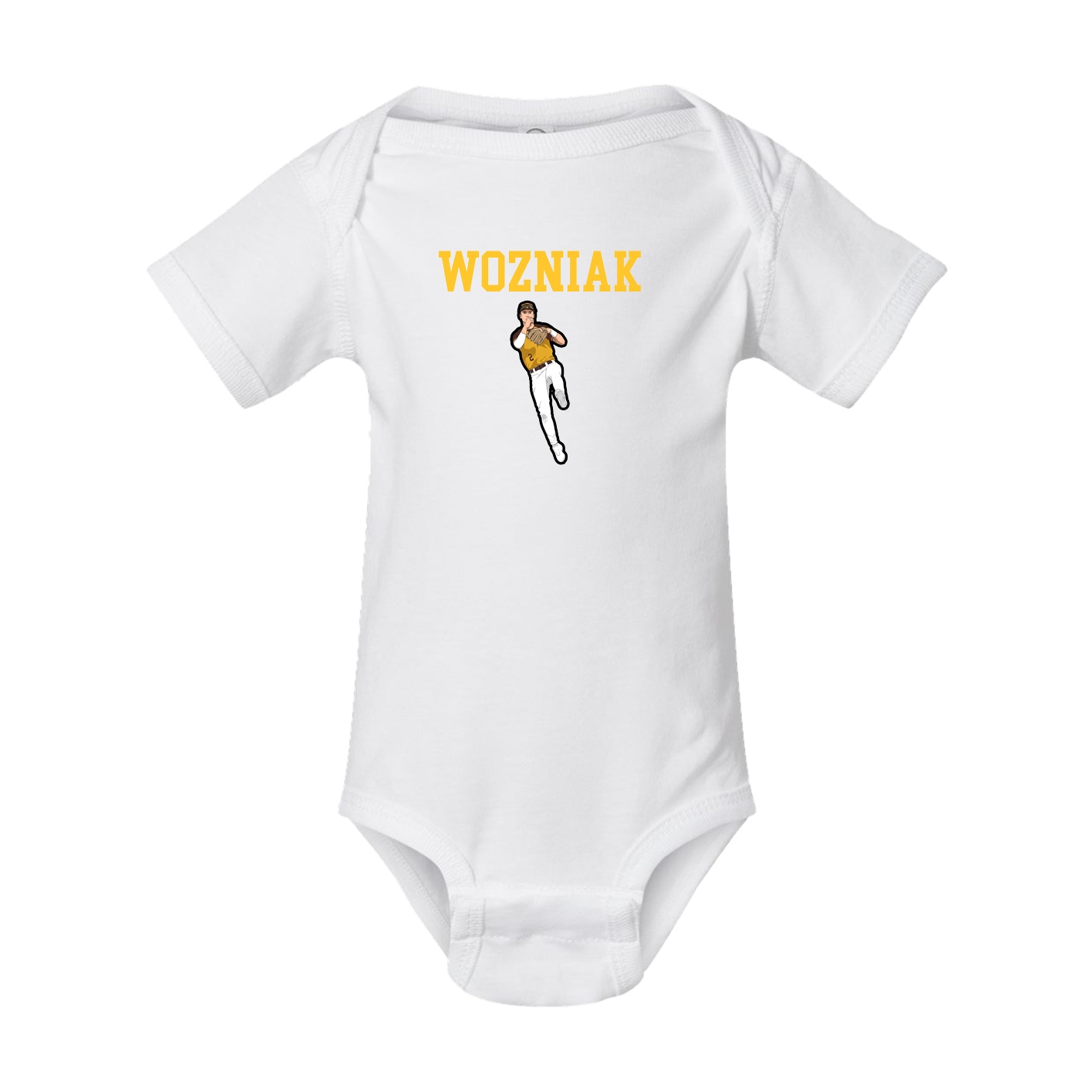Baby Onesie — Shirsey in White