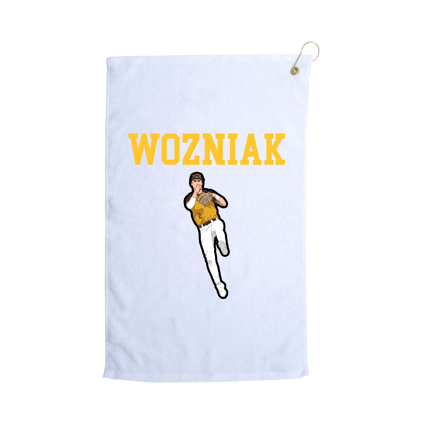 Golf Towel — Shirsey in White