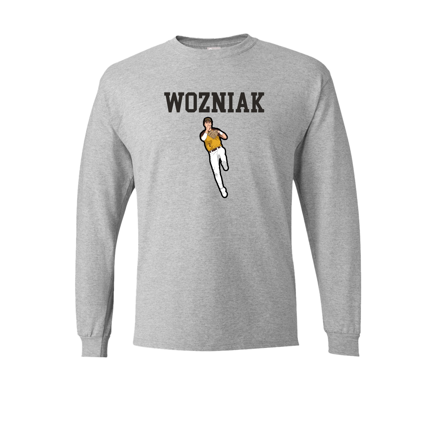Long Sleeve Tee — Shirsey in Grey