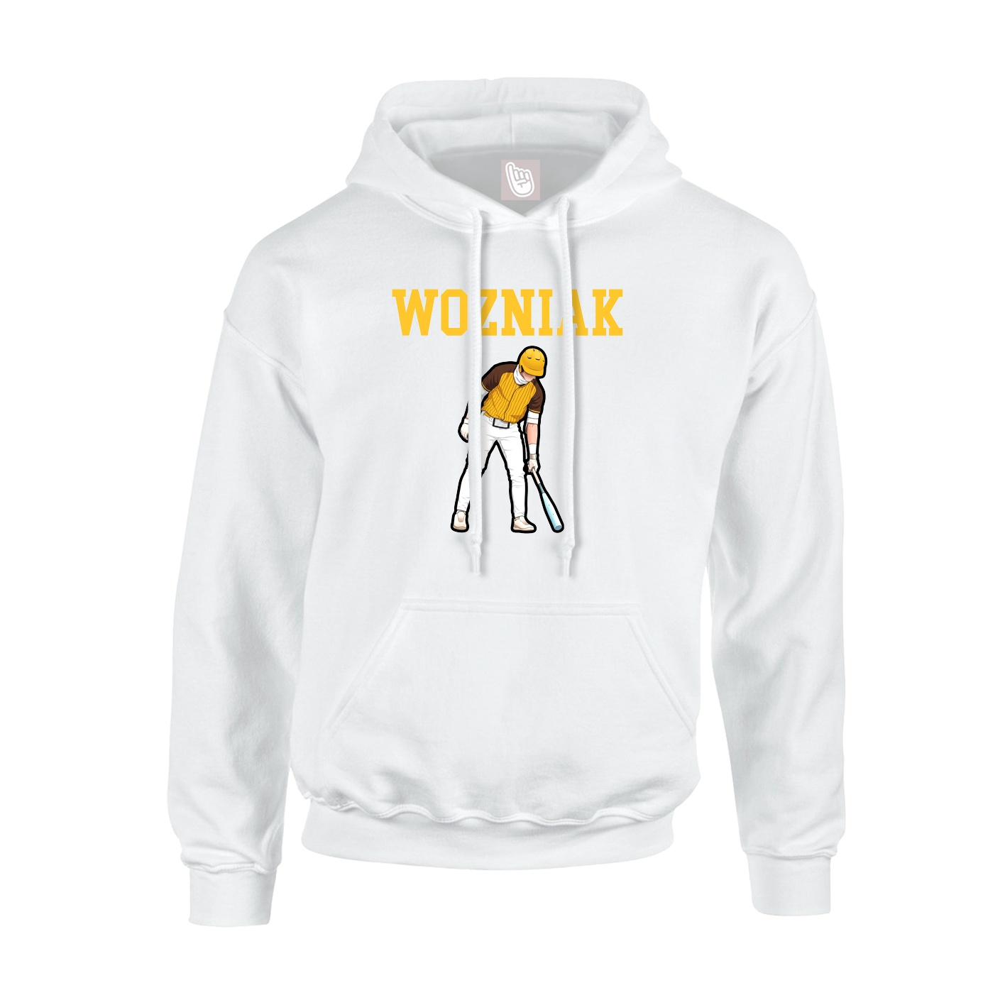 Hoodie — Shirsey in White