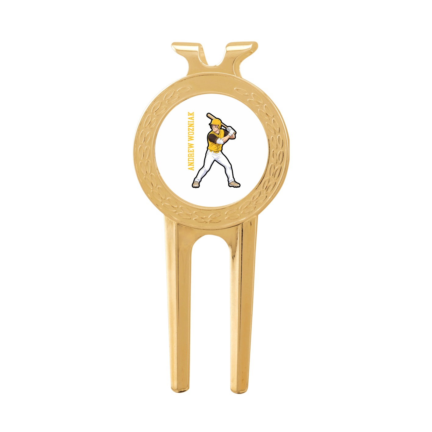 Divot Tool with Ball Marker — Name Vertical in Classic