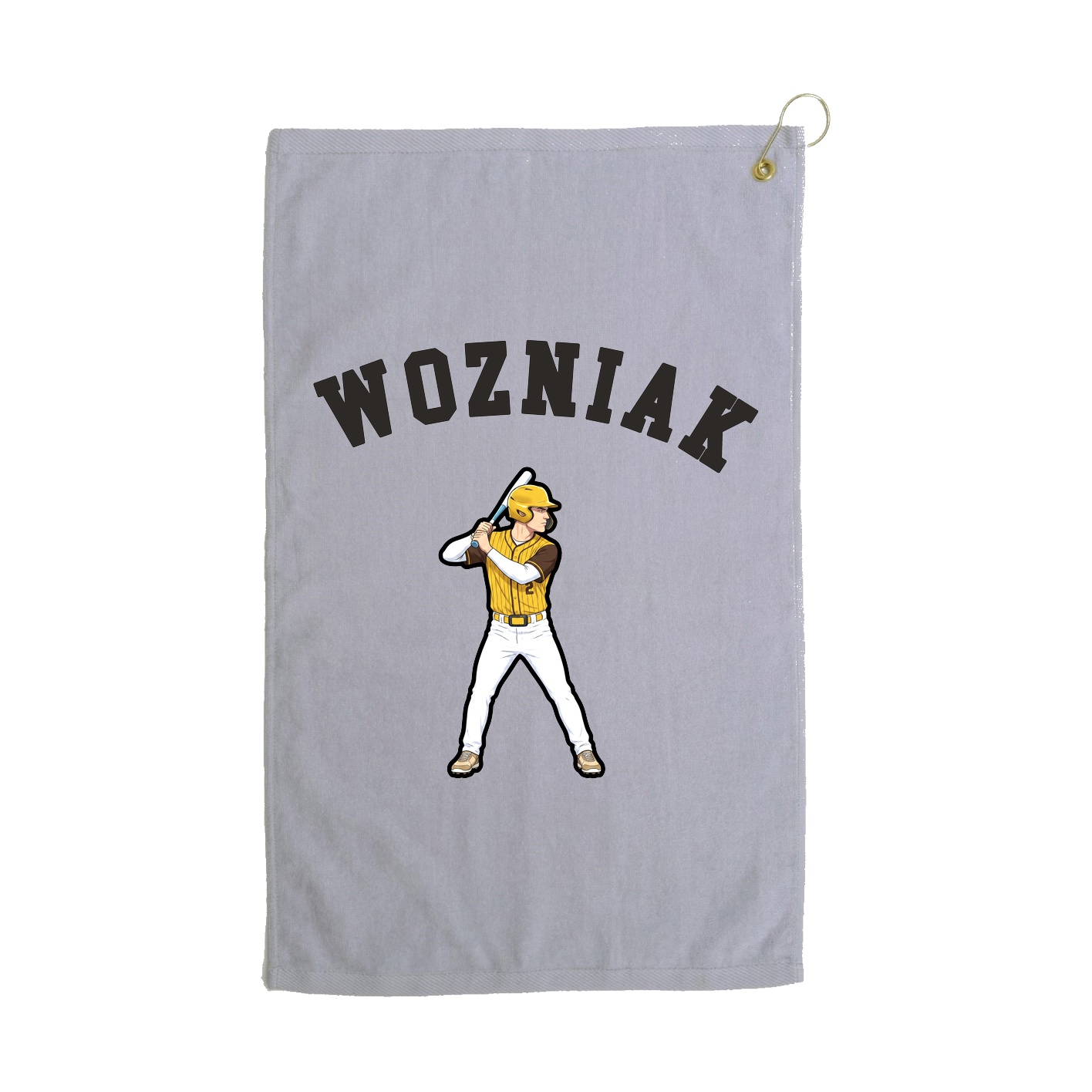 Golf Towel — Shirsey Arch in Grey