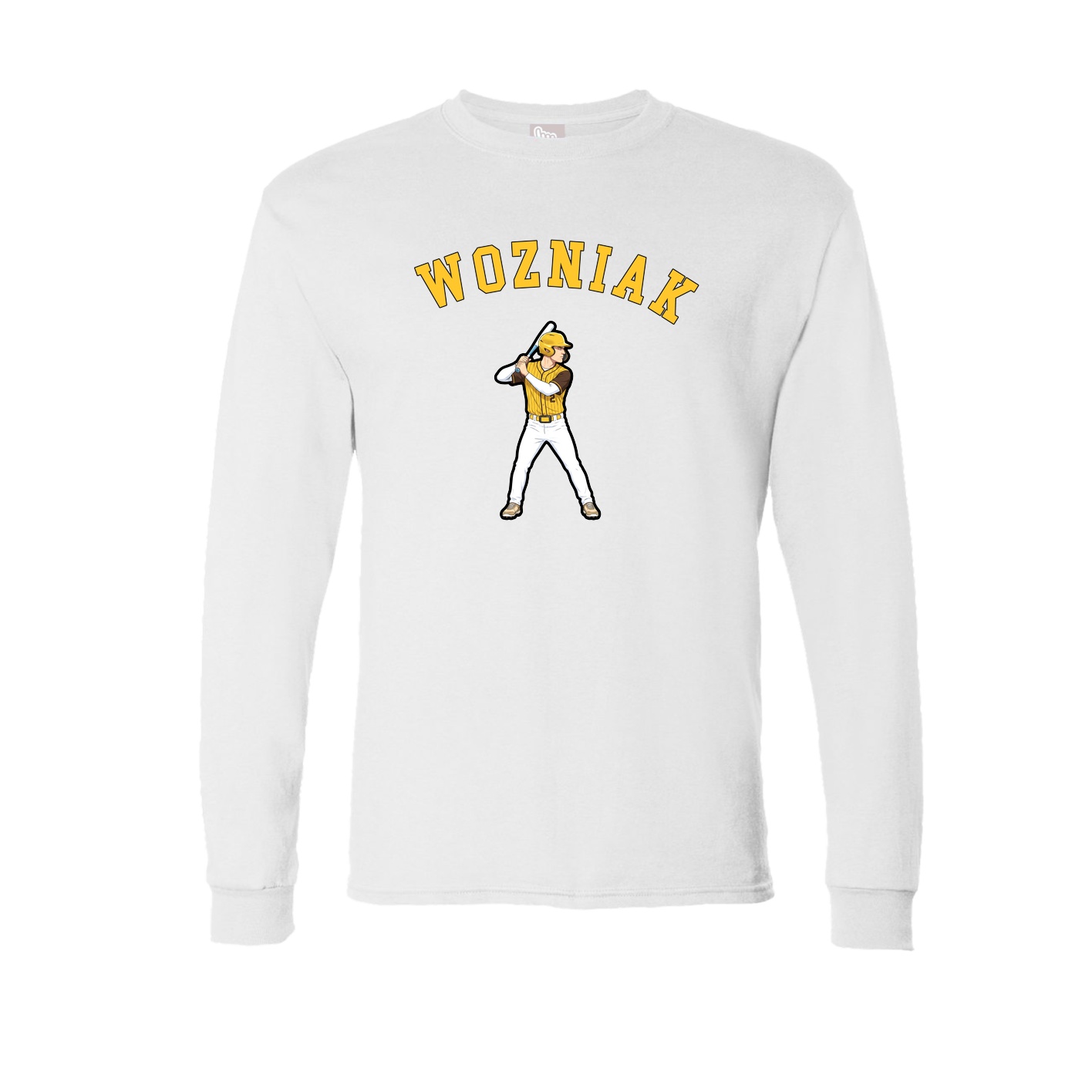Long Sleeve Tee — Shirsey Arch in White