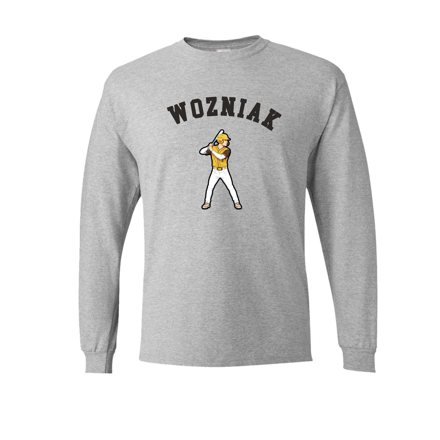 Long Sleeve Tee — Shirsey Arch in Grey