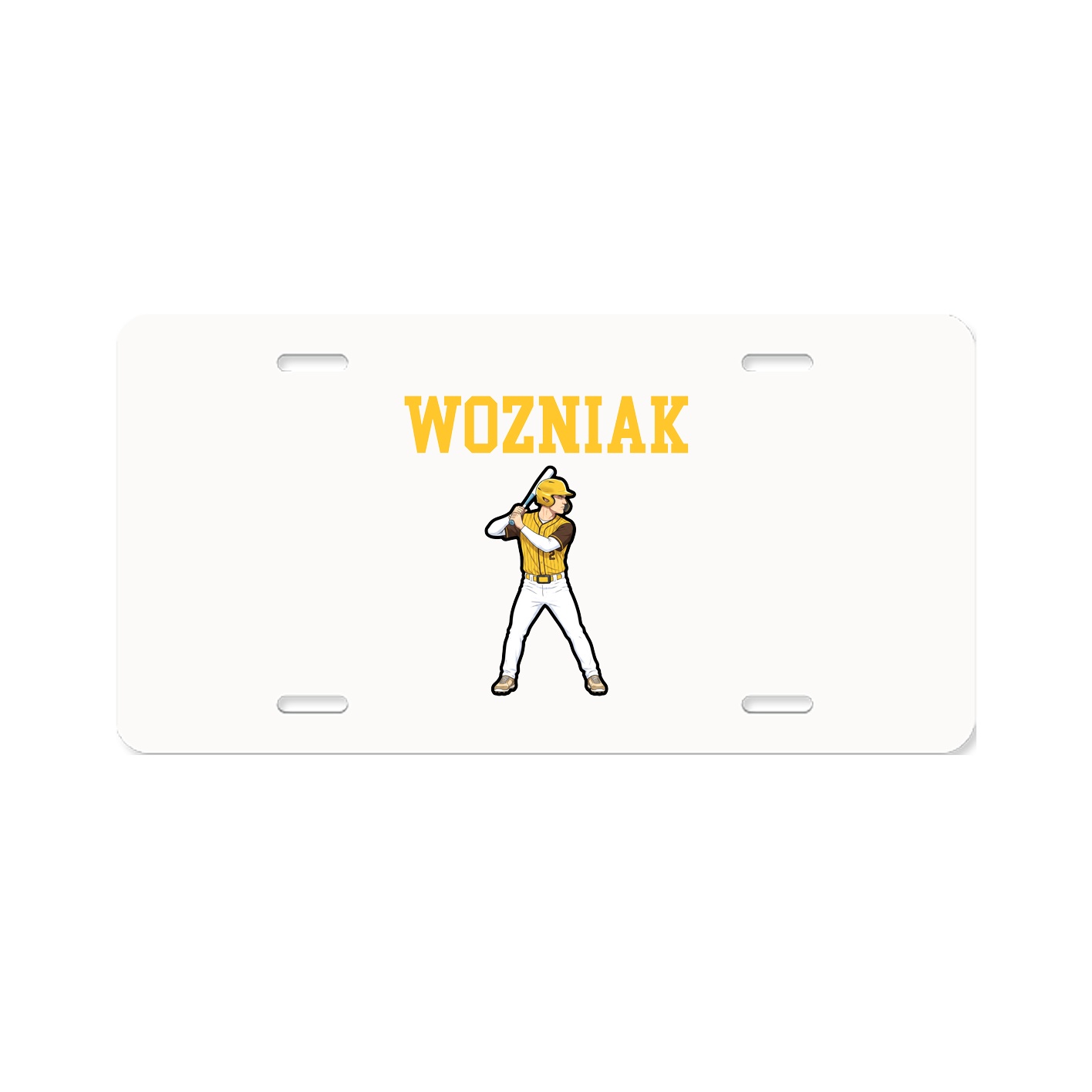 License Plate — Shirsey in Classic