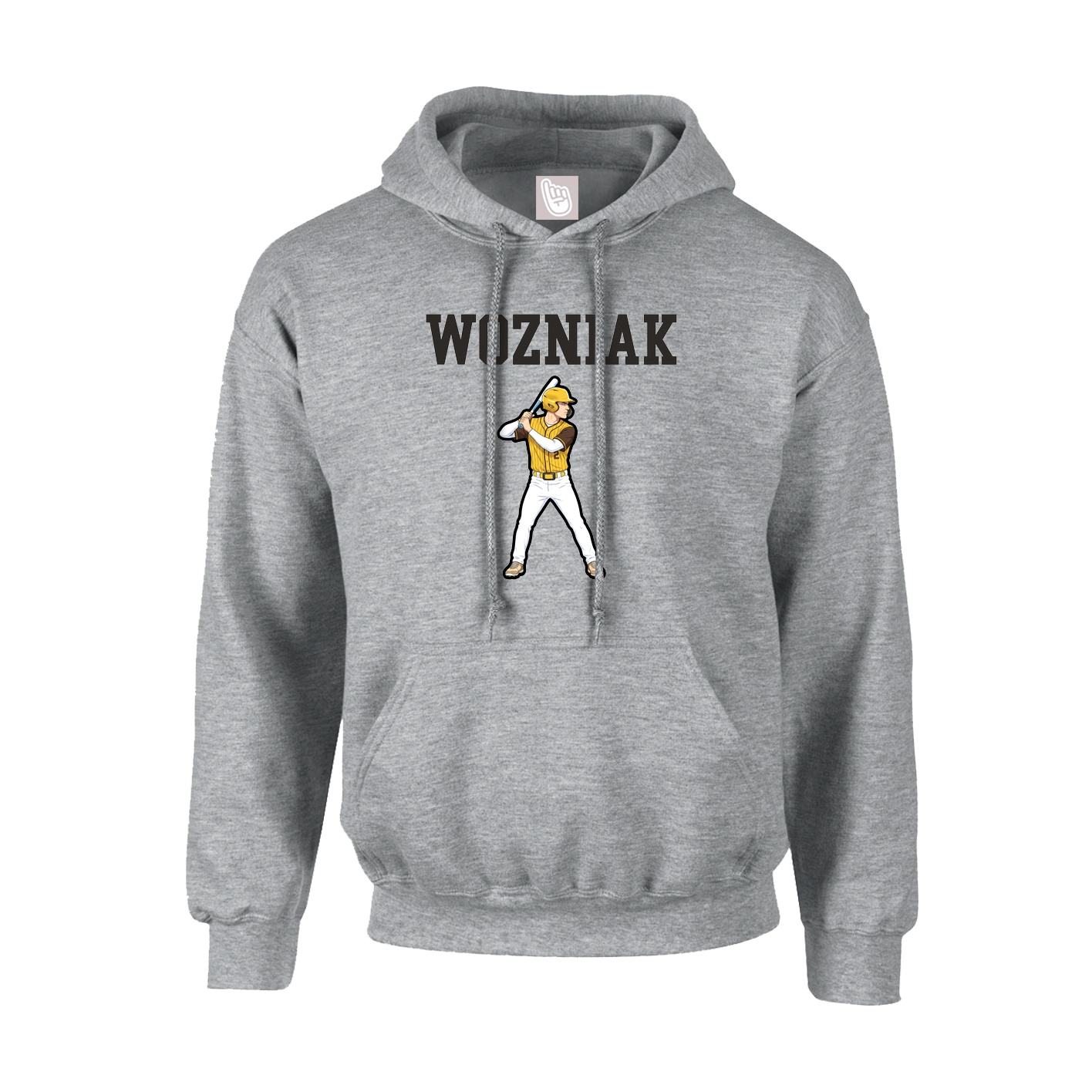 Hoodie — Shirsey in Grey