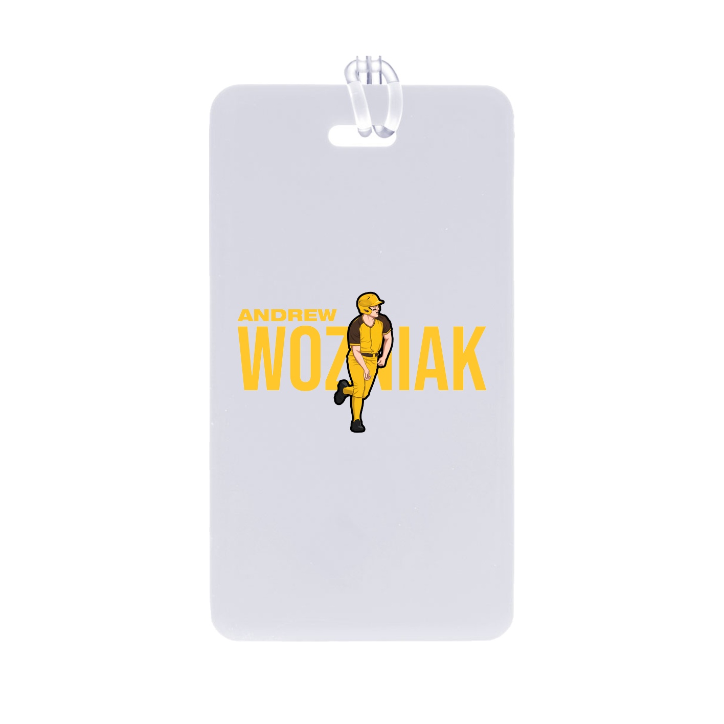 Bag Tag — Player Name in Classic