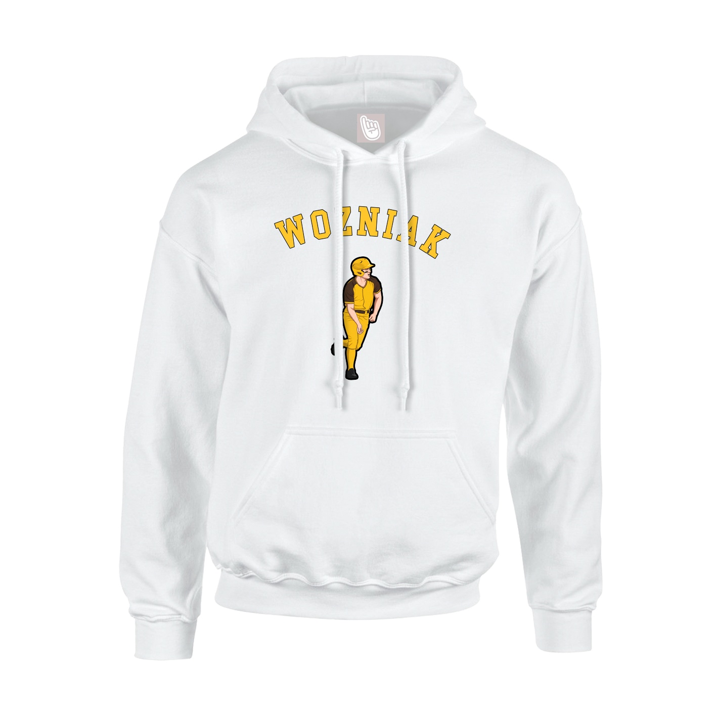 Hoodie — Shirsey Arch in White