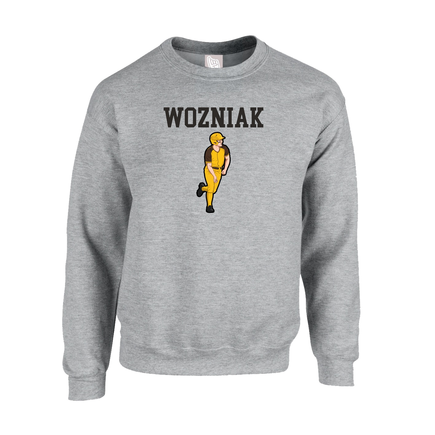 Fleece Crew — Shirsey in Grey