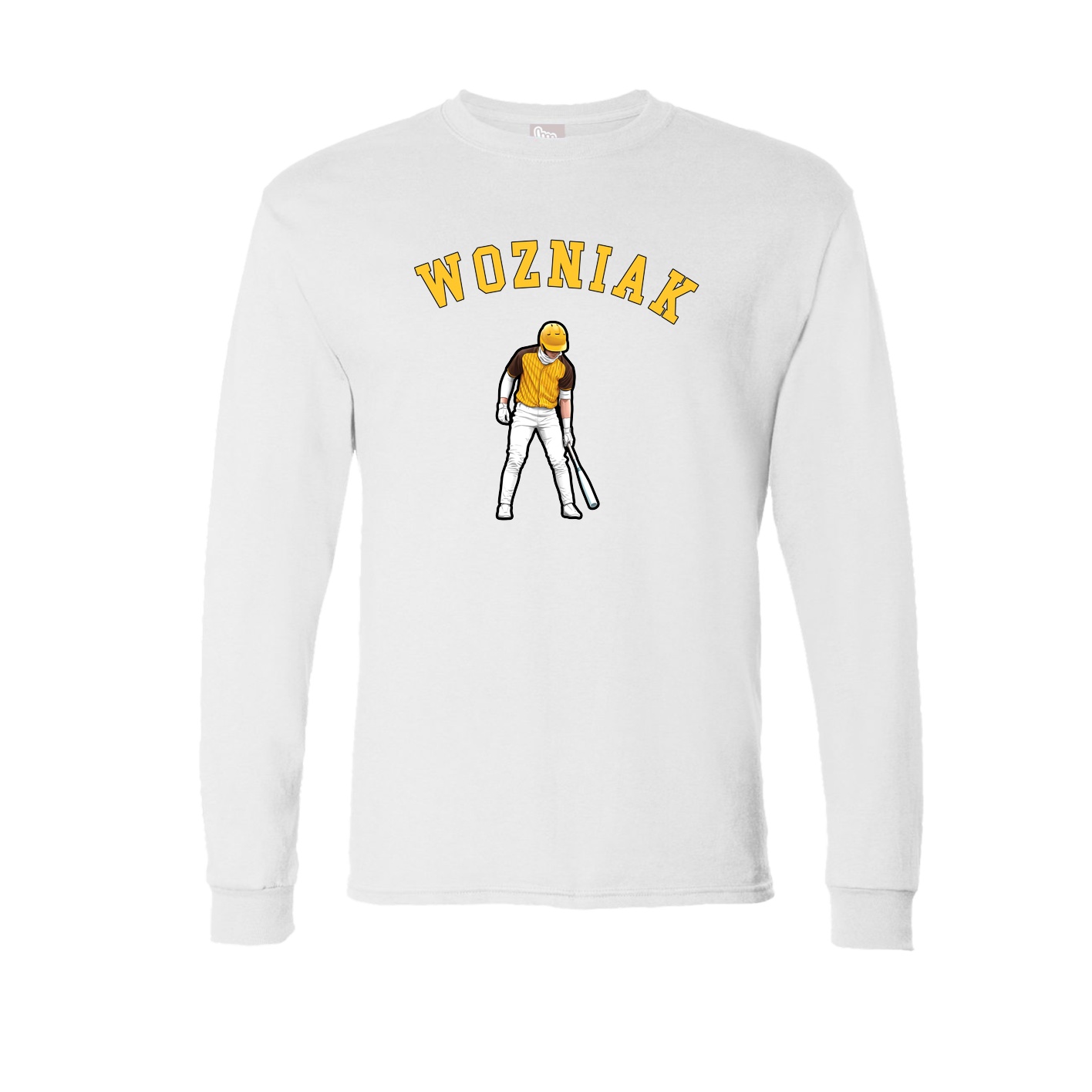 Long Sleeve Tee — Shirsey Arch in White