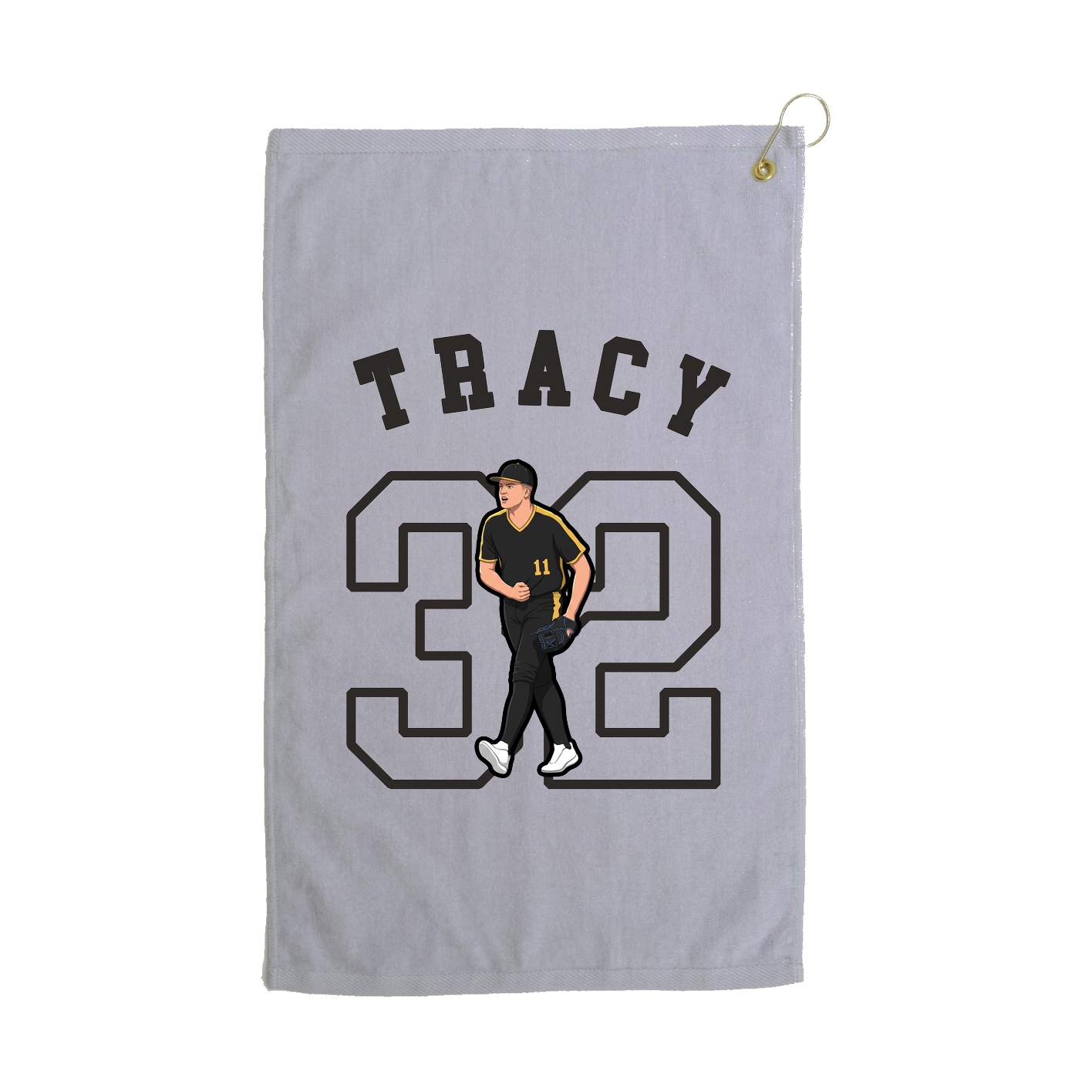 Golf Towel — Shirsey Arch in Grey