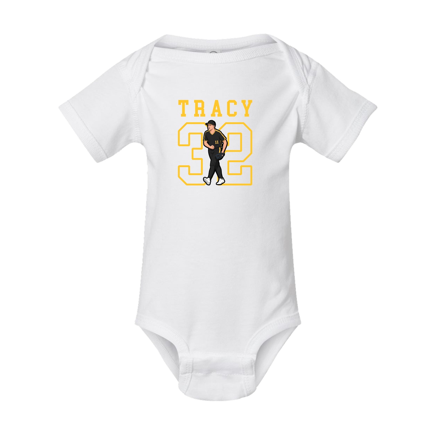 Baby Onesie — Shirsey in White