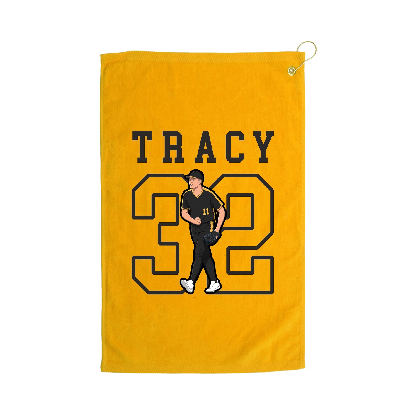 Golf Towel — Shirsey in Gold
