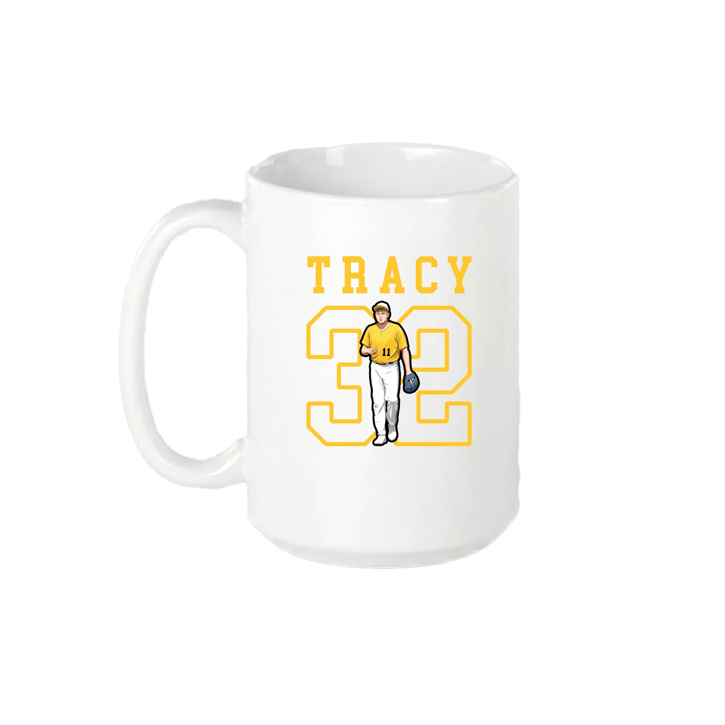 15oz Coffee Mug — Shirsey in White