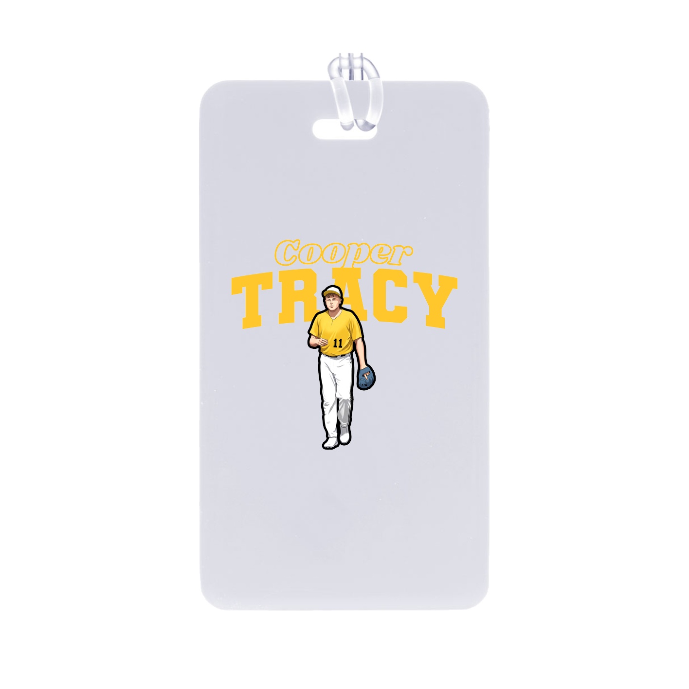 Bag Tag — Name Arch in Classic