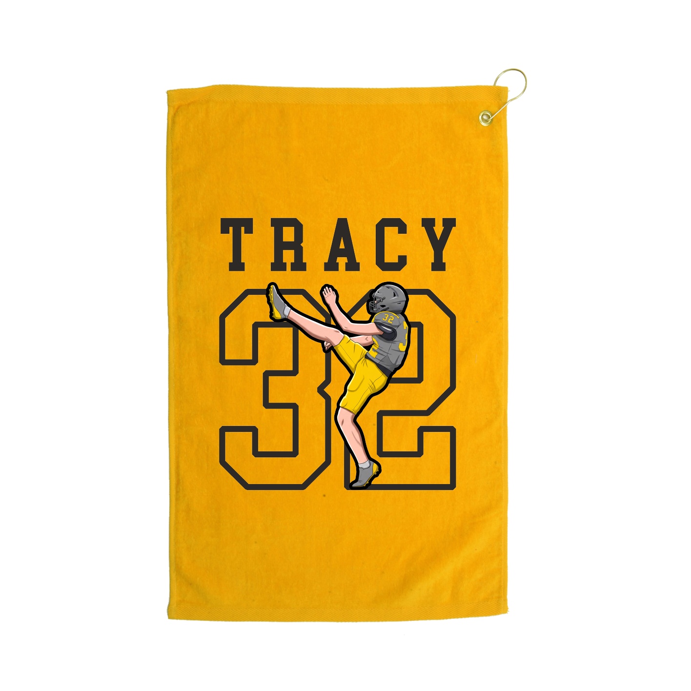 Golf Towel — Shirsey in Gold