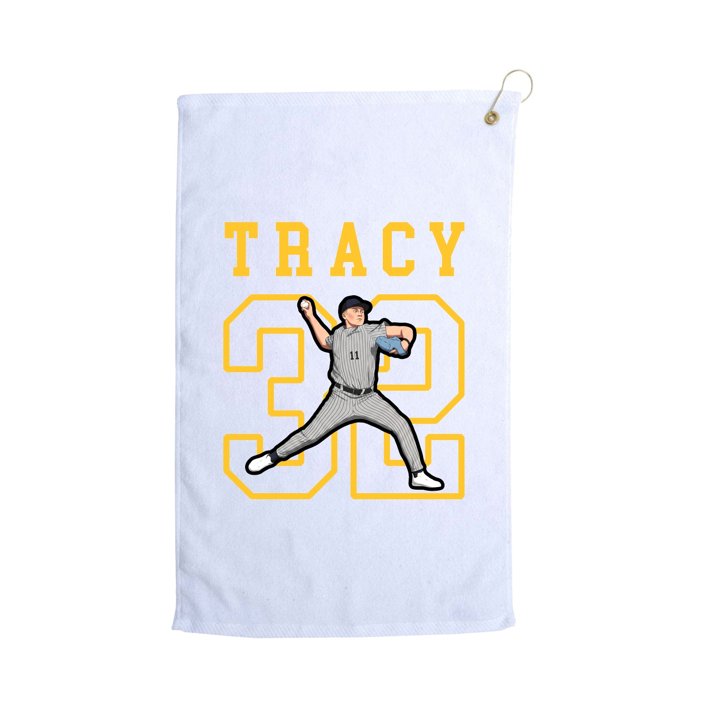 Golf Towel — Shirsey in White