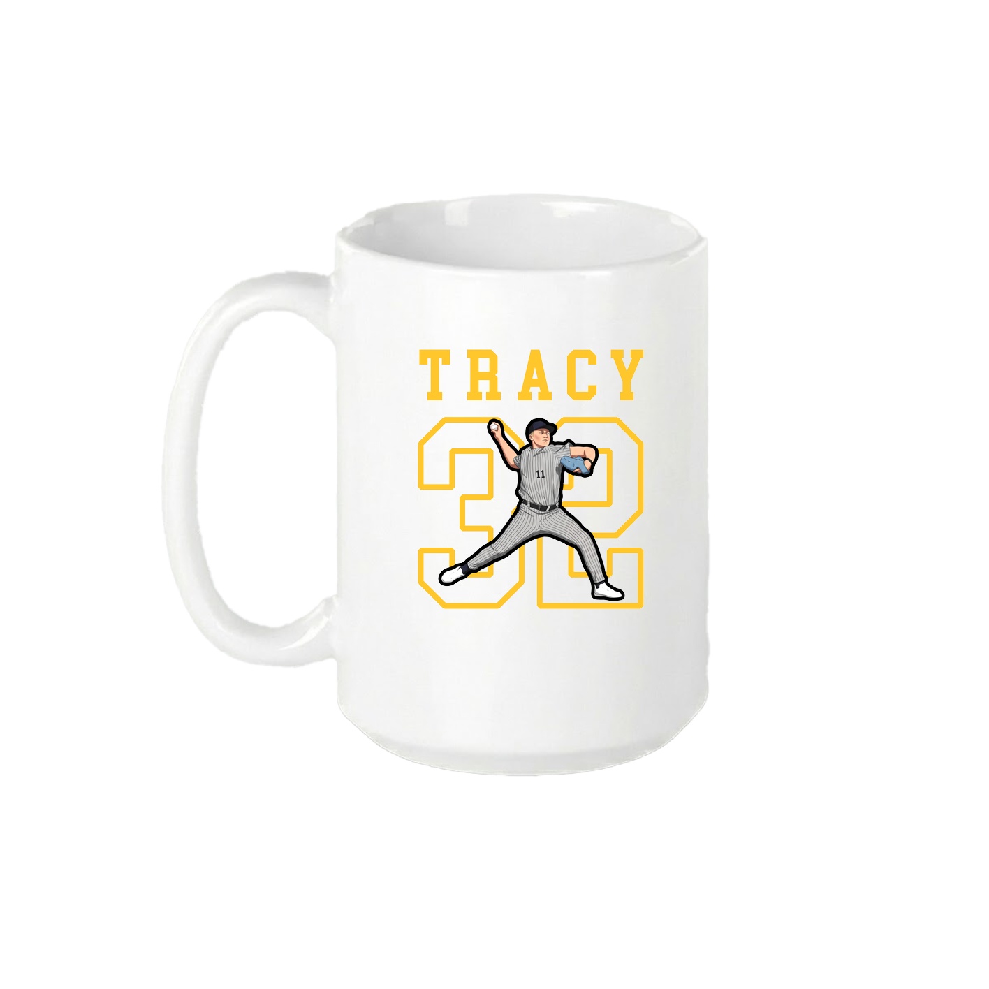 15oz Coffee Mug — Shirsey in White